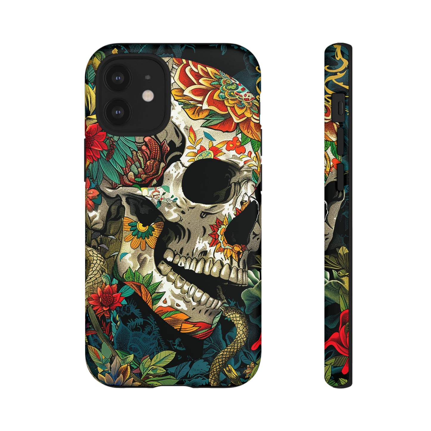 Tough Phone Case Skull 01