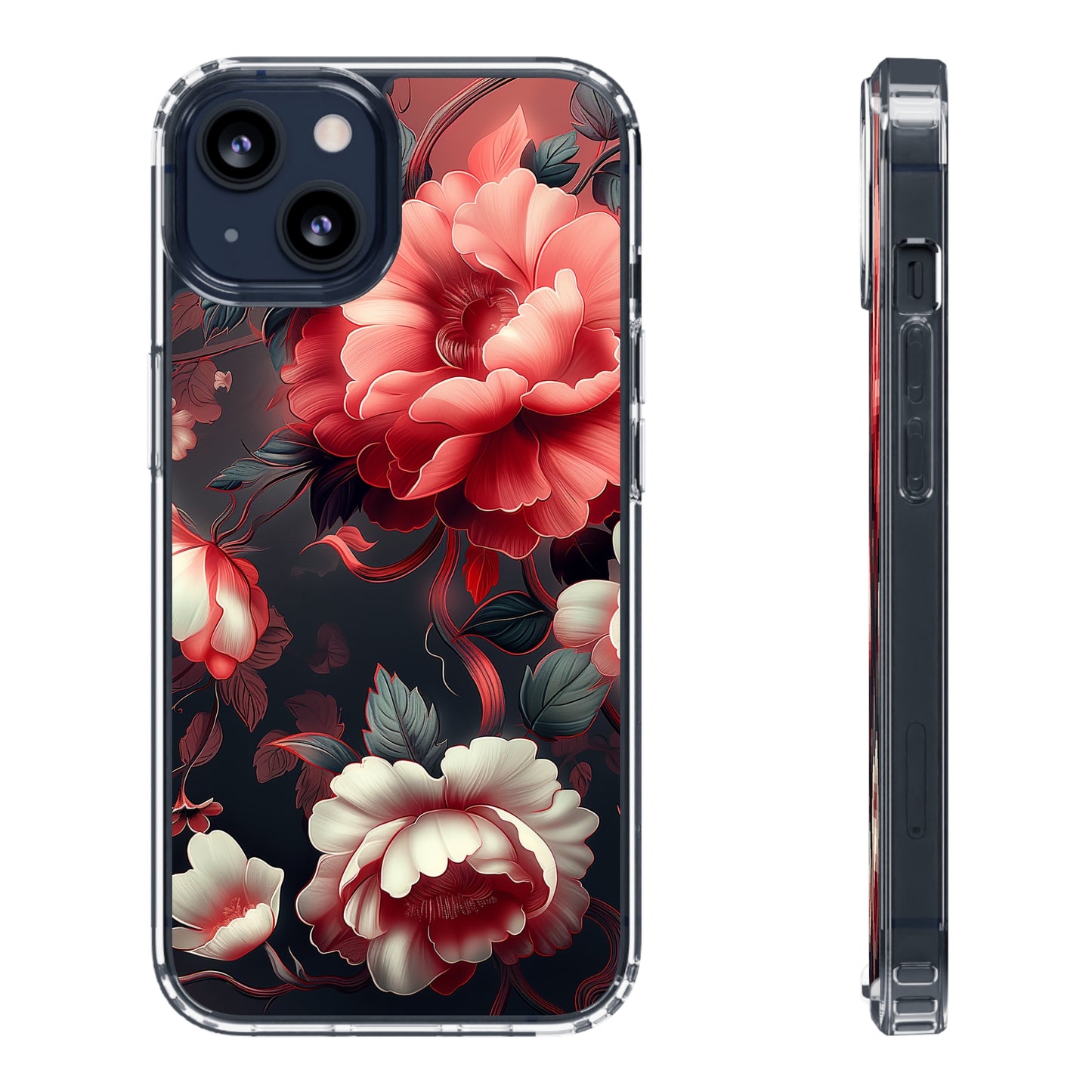 Clear Phone Cases Floral