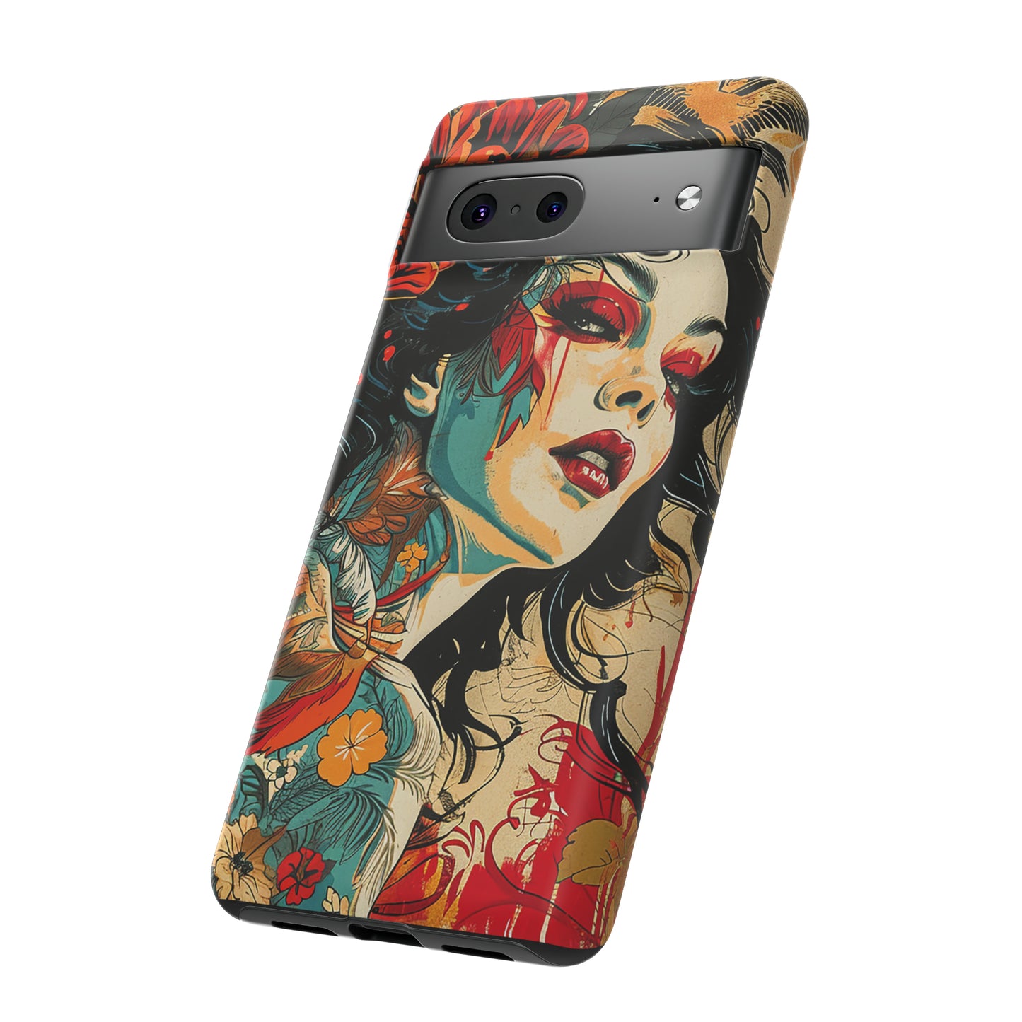 Tough Phone Case Lady 01