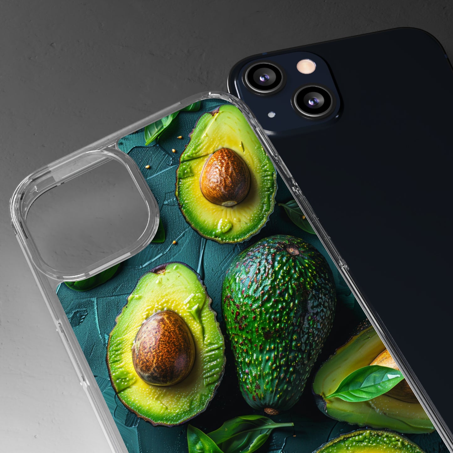 Clear Phone Cases Avocado