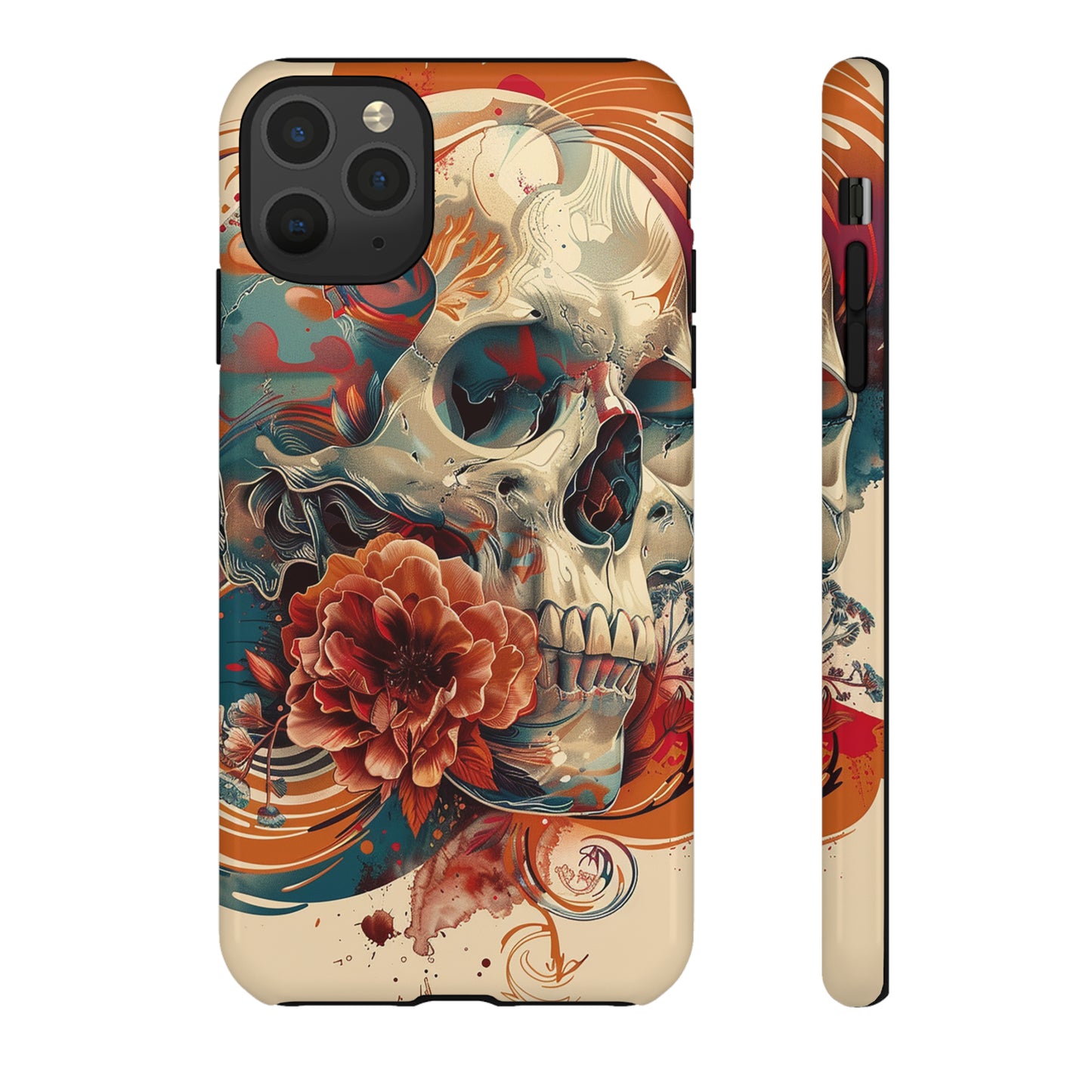 Tough Phone Case Skull 04