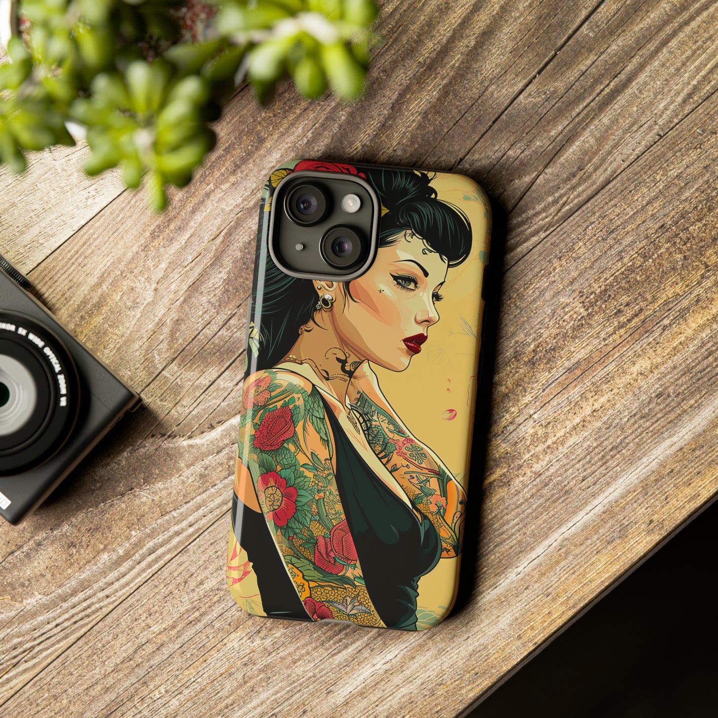 Tough Phone Case Lady 06