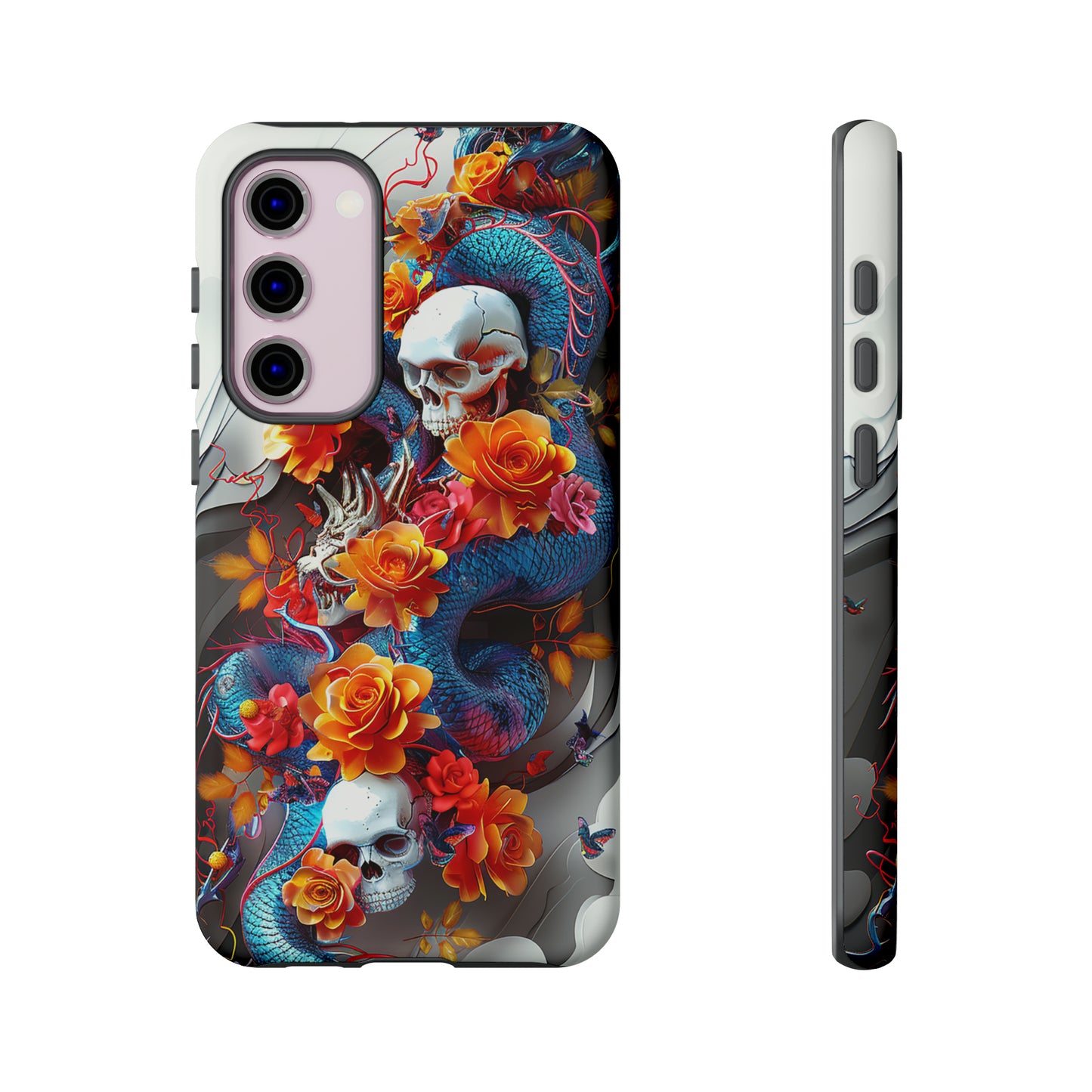 Tough Phone Case Skull 02