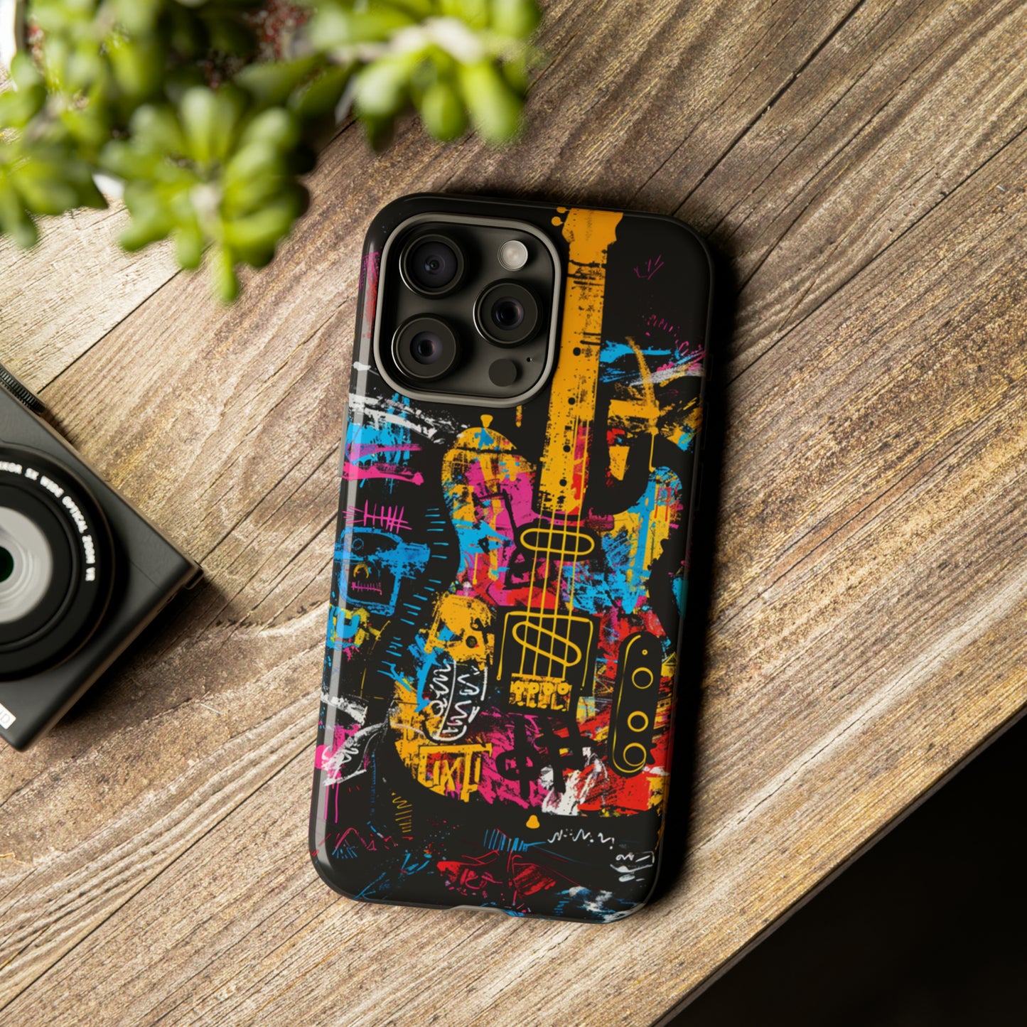 Tough Phone Case Rock ‘n’ Roll Graphics