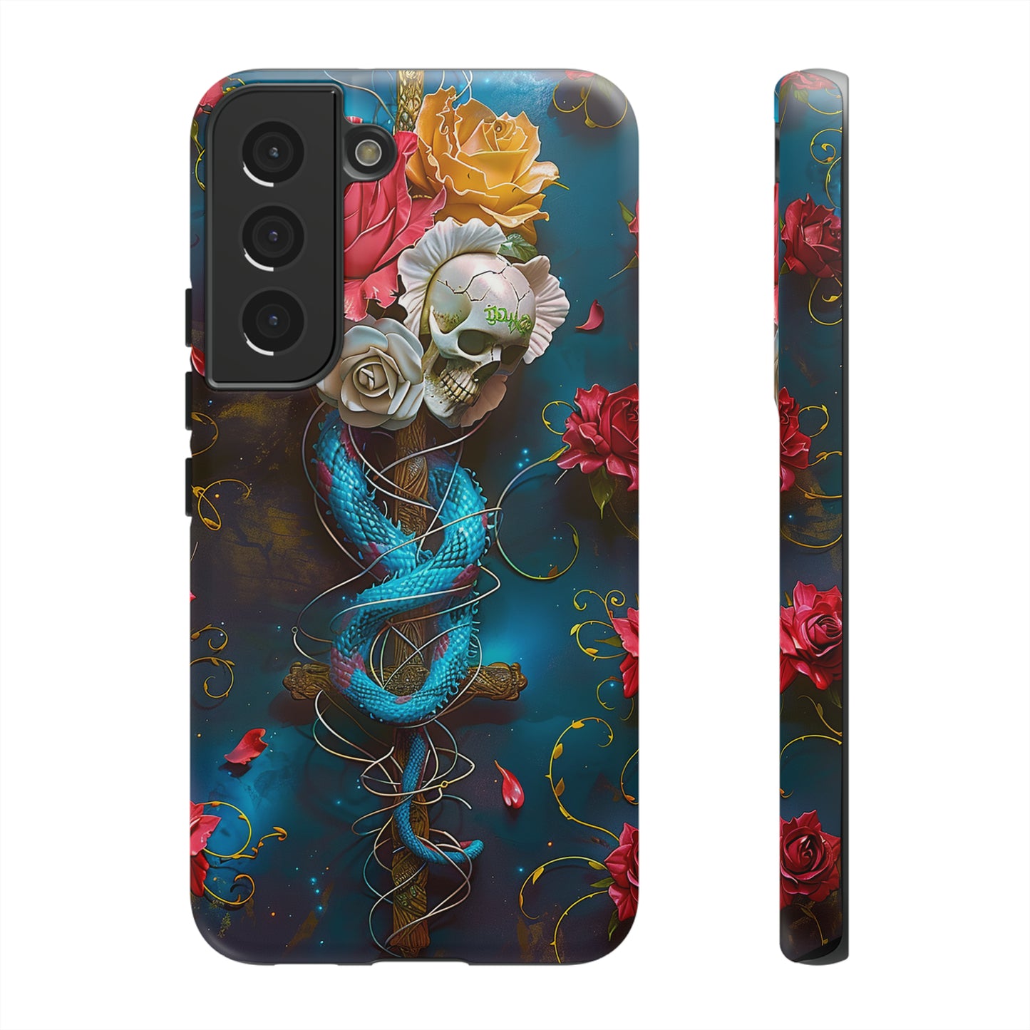 Tough Phone Cases Serpent & Roses