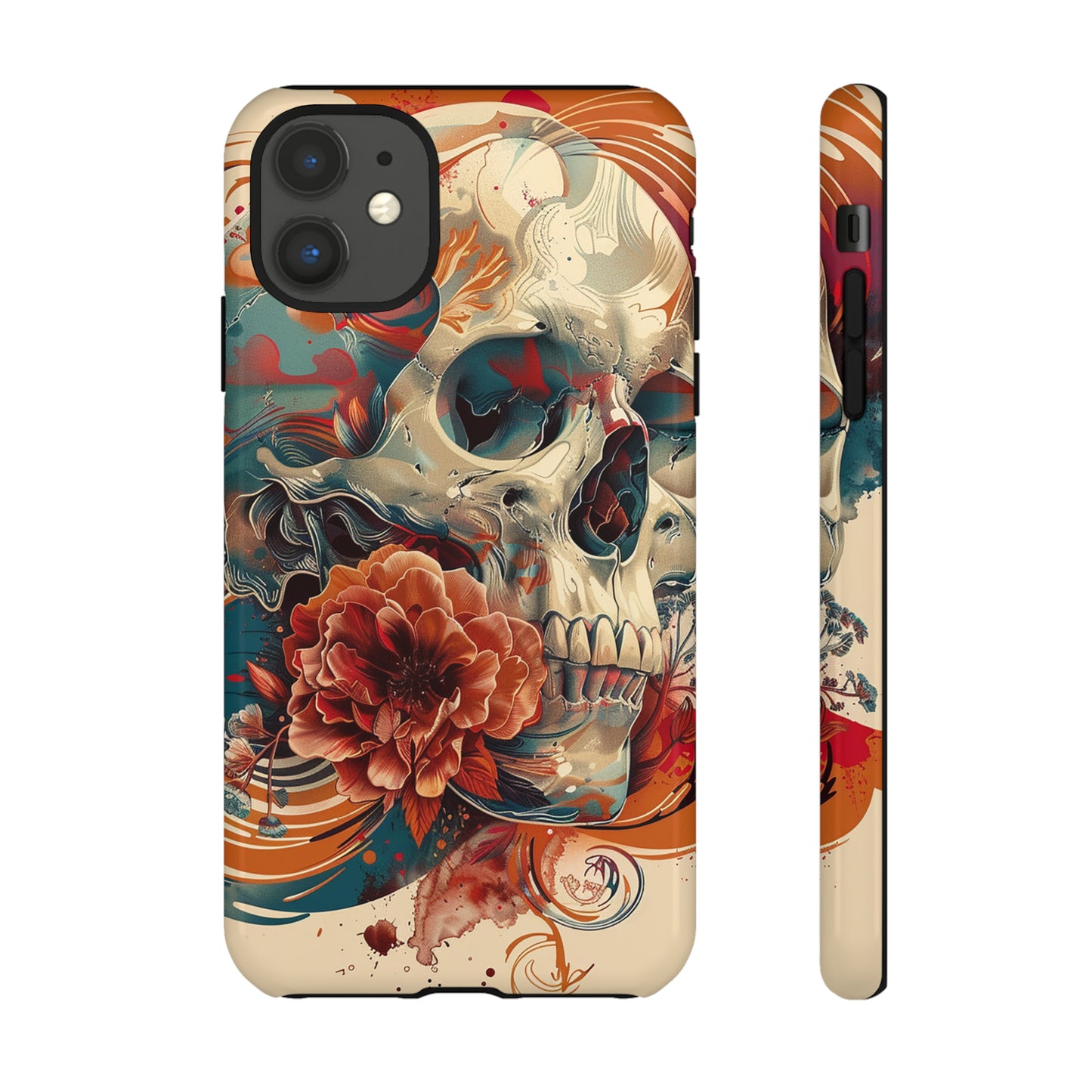 Tough Phone Case Skull 04