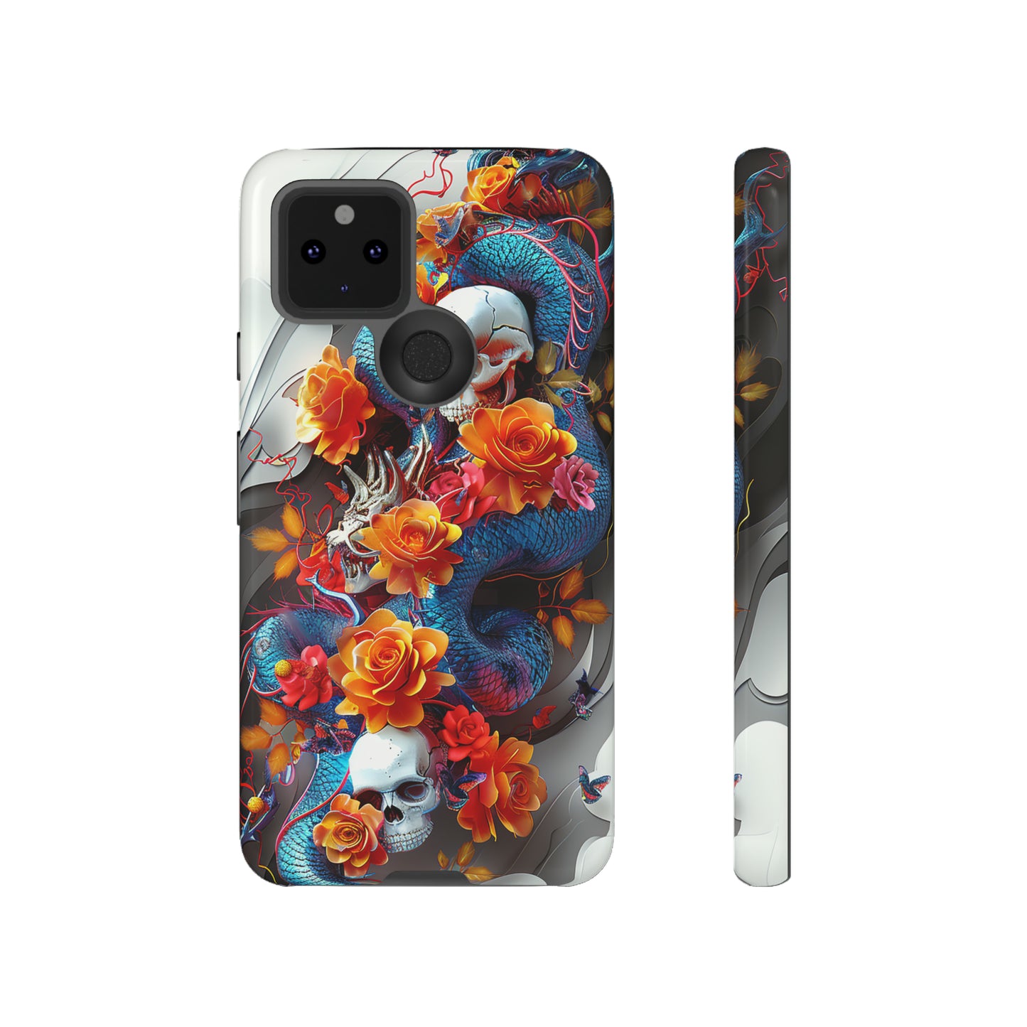 Tough Phone Case Skull 02