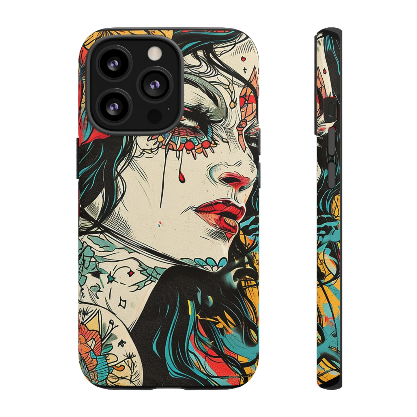 Tough Phone Case Lady 02