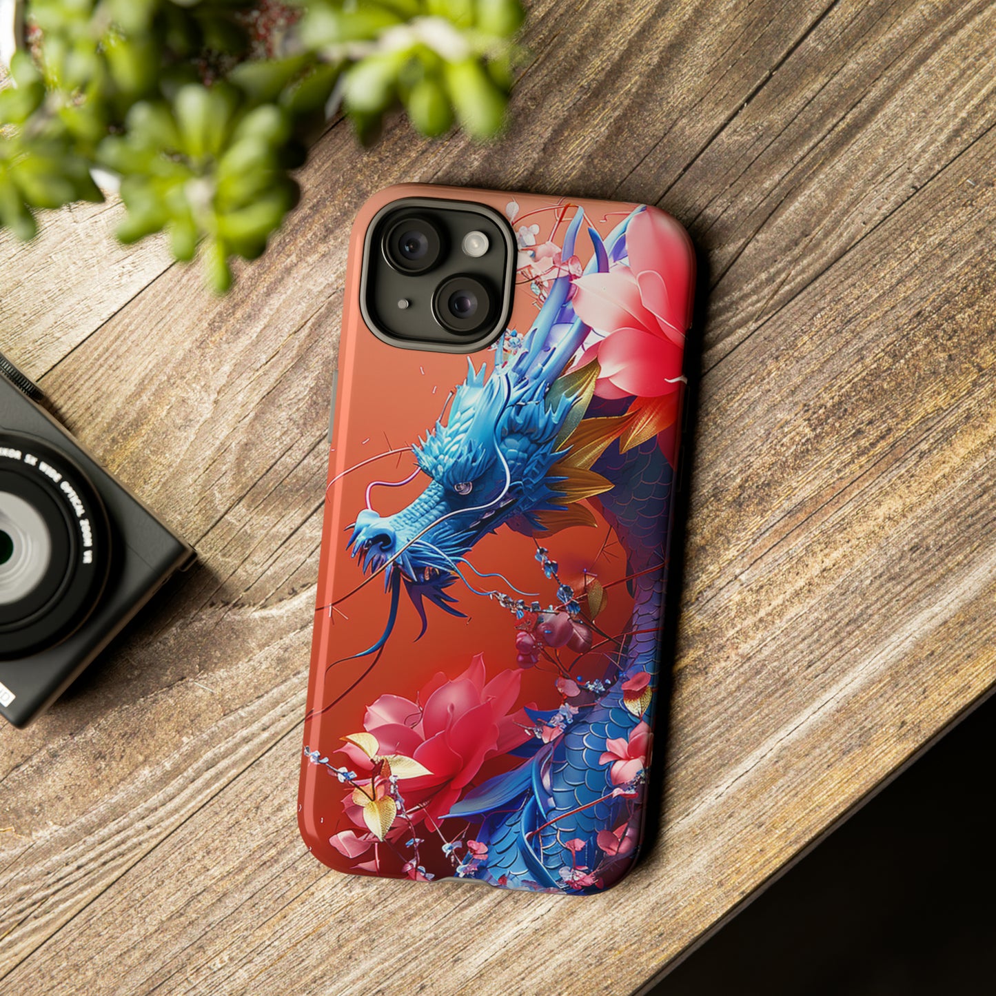 Tough Phone Cases Azure Serpent