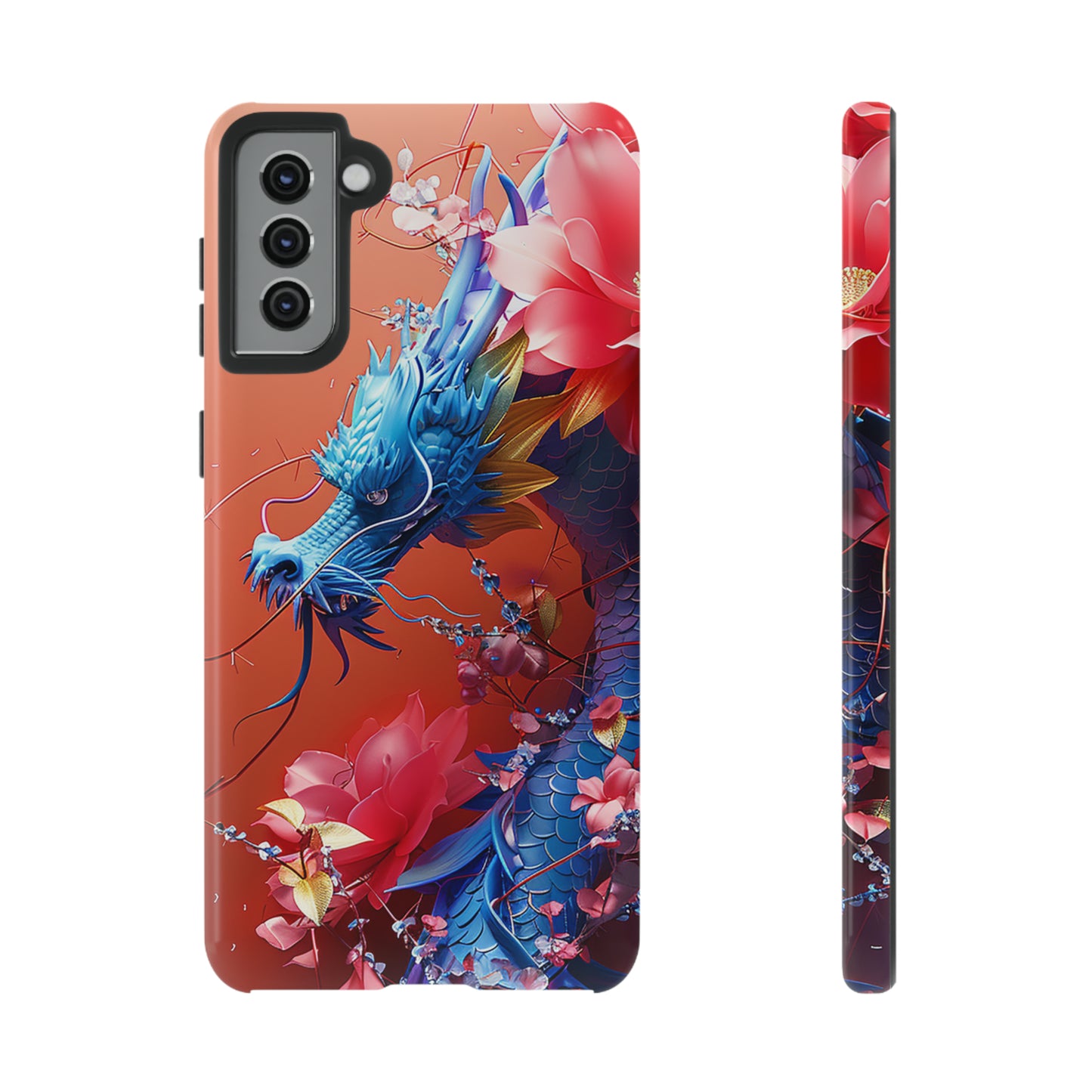 Tough Phone Cases Azure Serpent