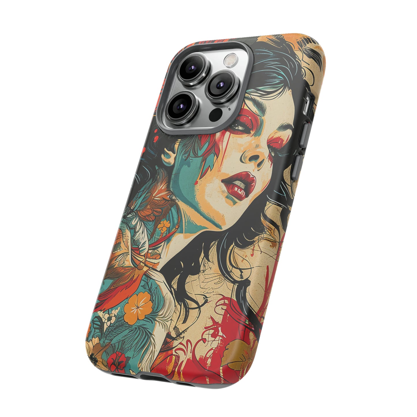 Tough Phone Case Lady 01