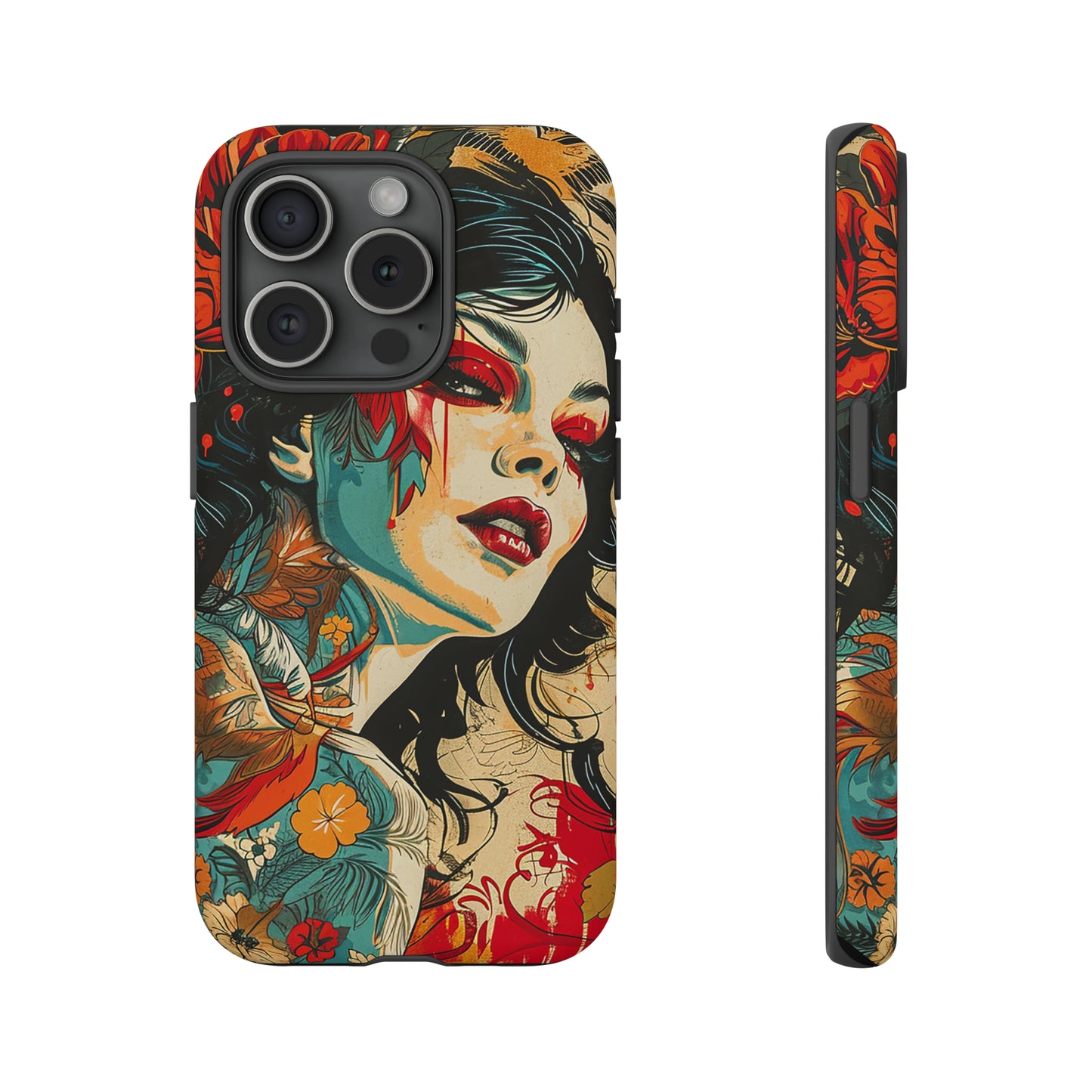 Tough Phone Case Lady 01