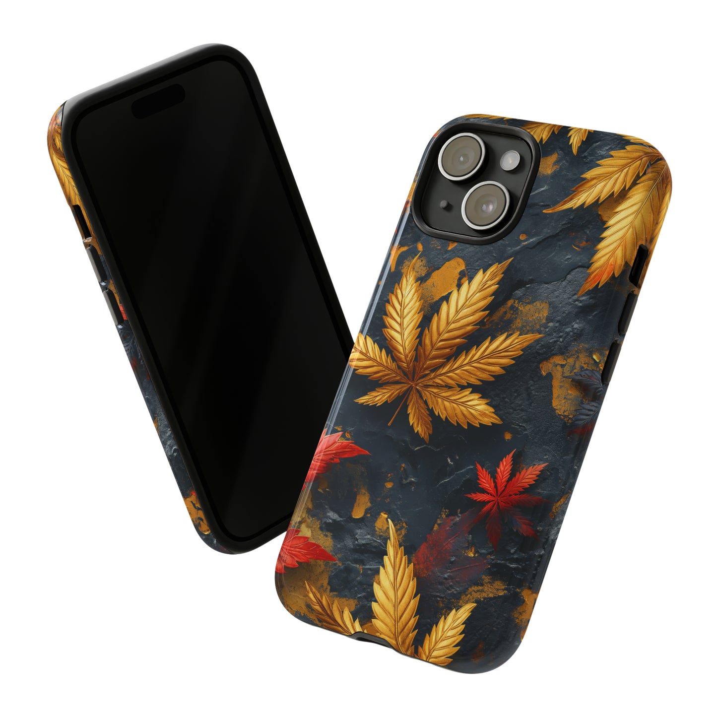 Tough Phone Case Cannabis Gold