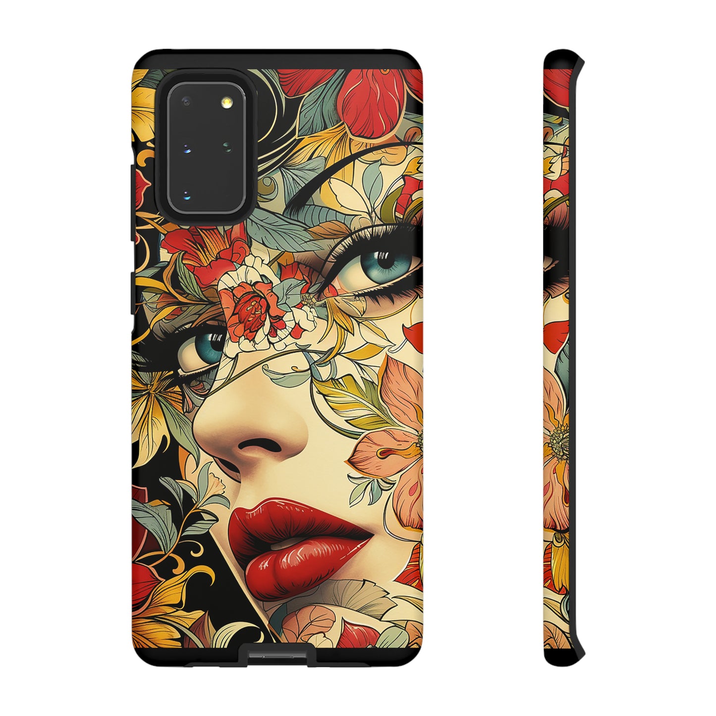 Tough Phone Case Lady Red