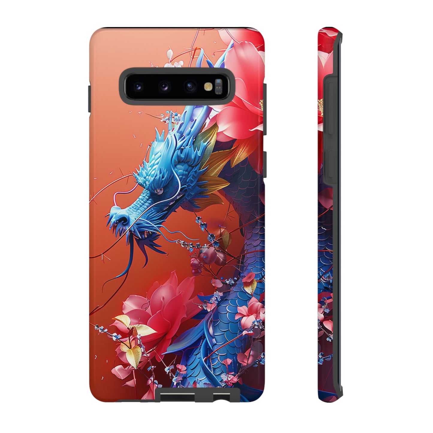 Tough Phone Cases Azure Serpent