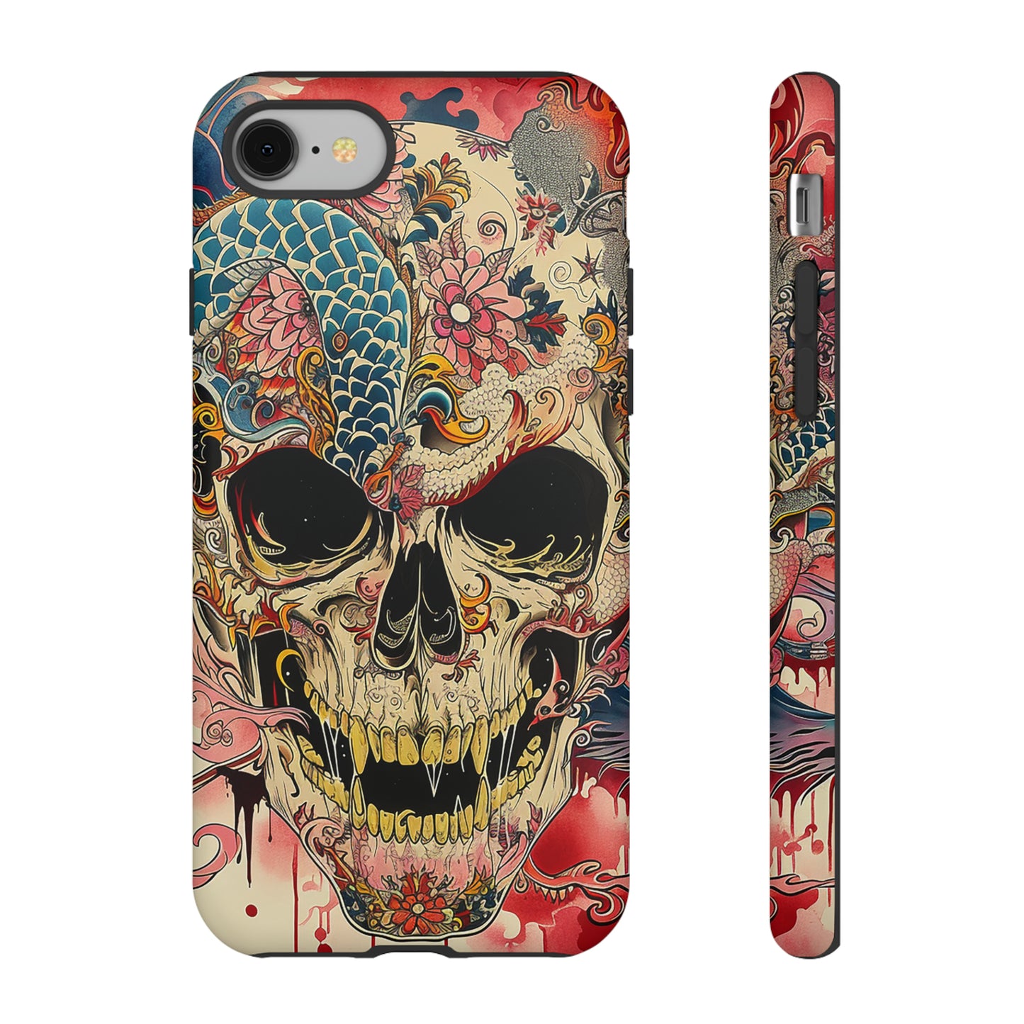 Tough Phone Case Skull 05