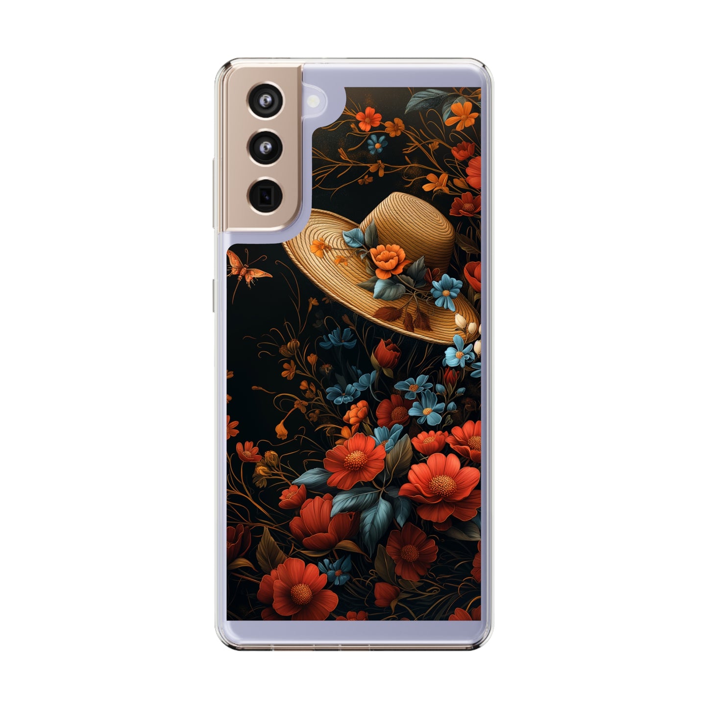 Clear Phone Cases Floral