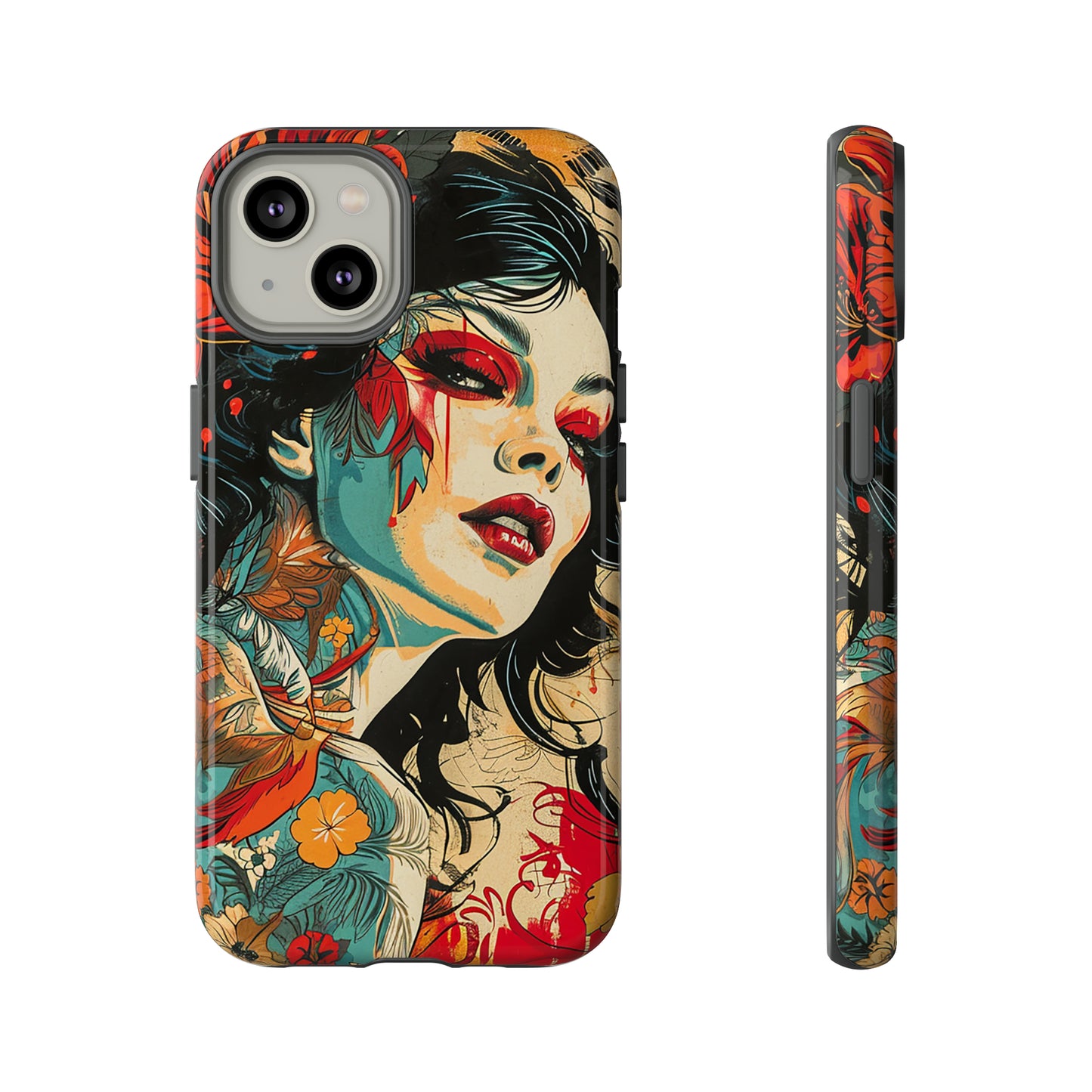 Tough Phone Case Lady 01