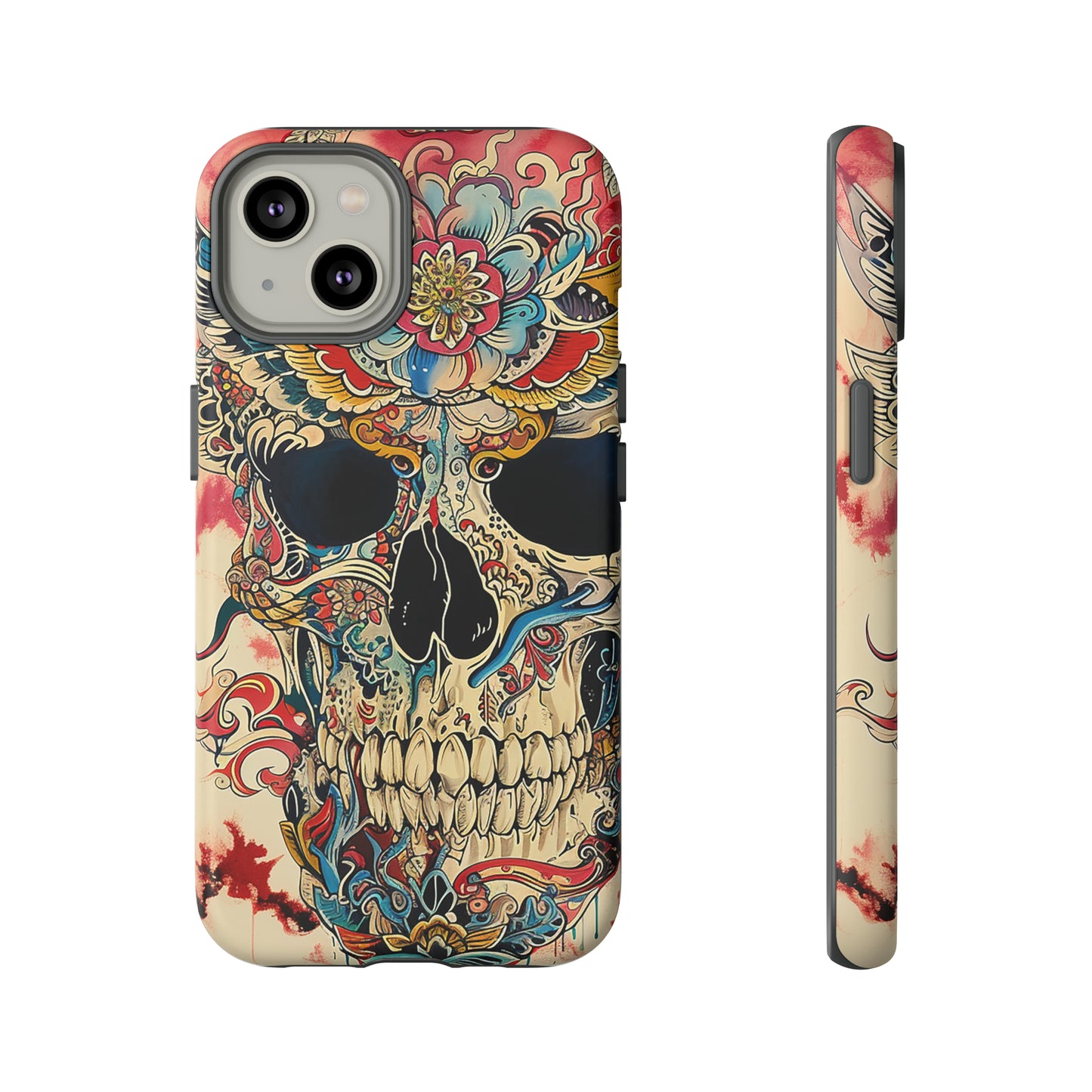 Tough Phone Case Skull 06