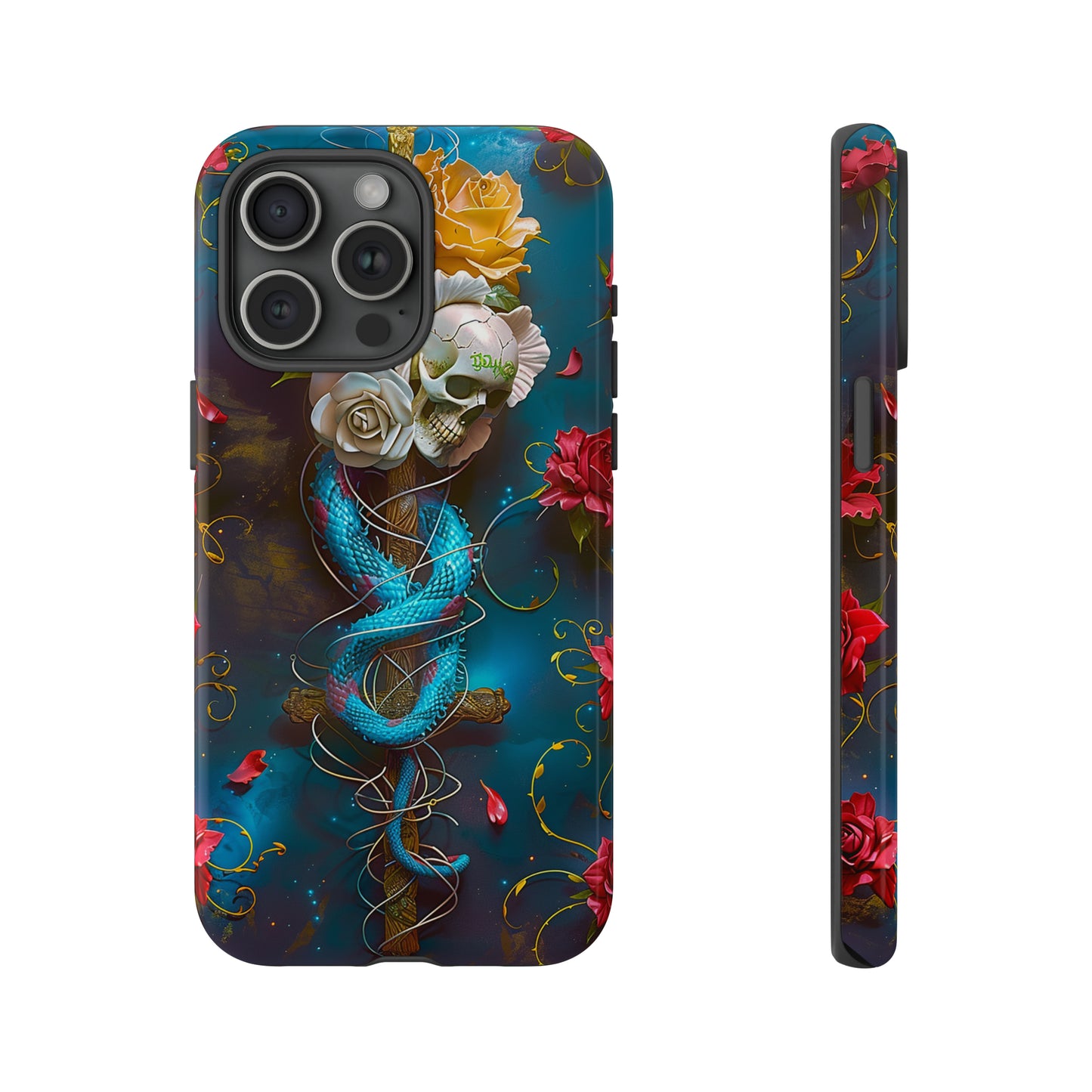 Tough Phone Cases Serpent & Roses