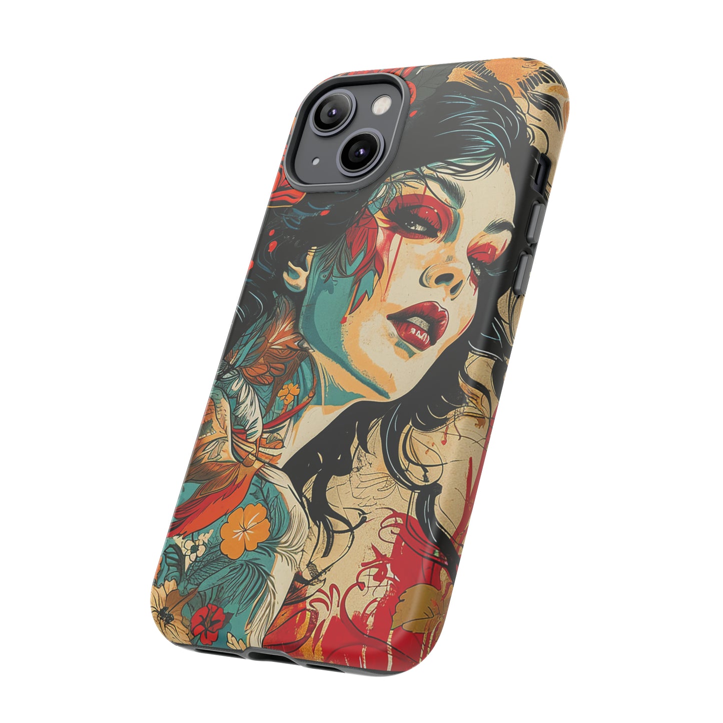 Tough Phone Case Lady 01