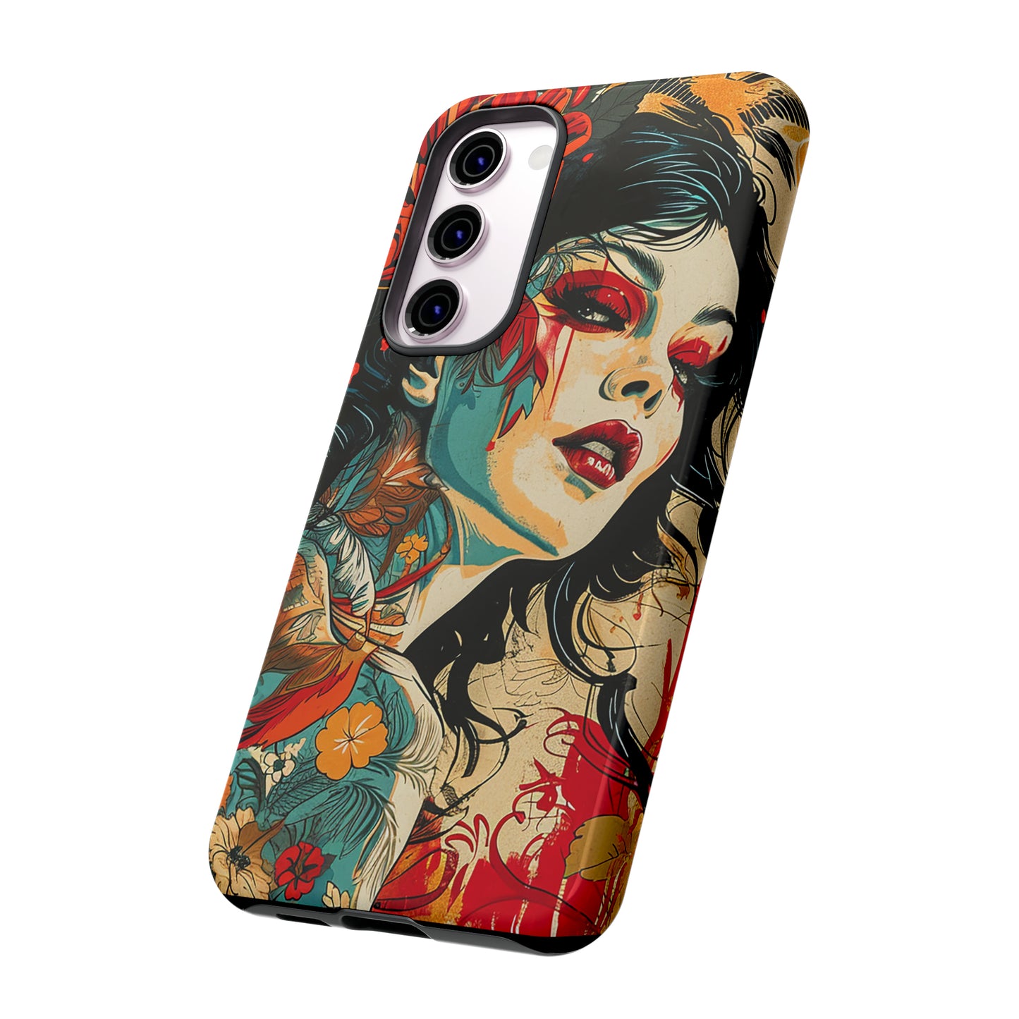 Tough Phone Case Lady 01