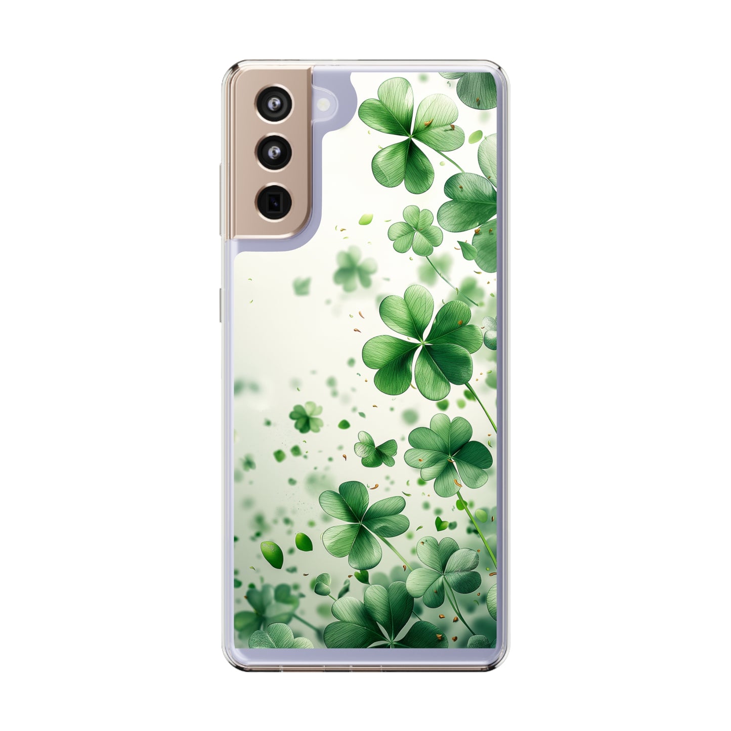 Clear Phone Cases Shamrock