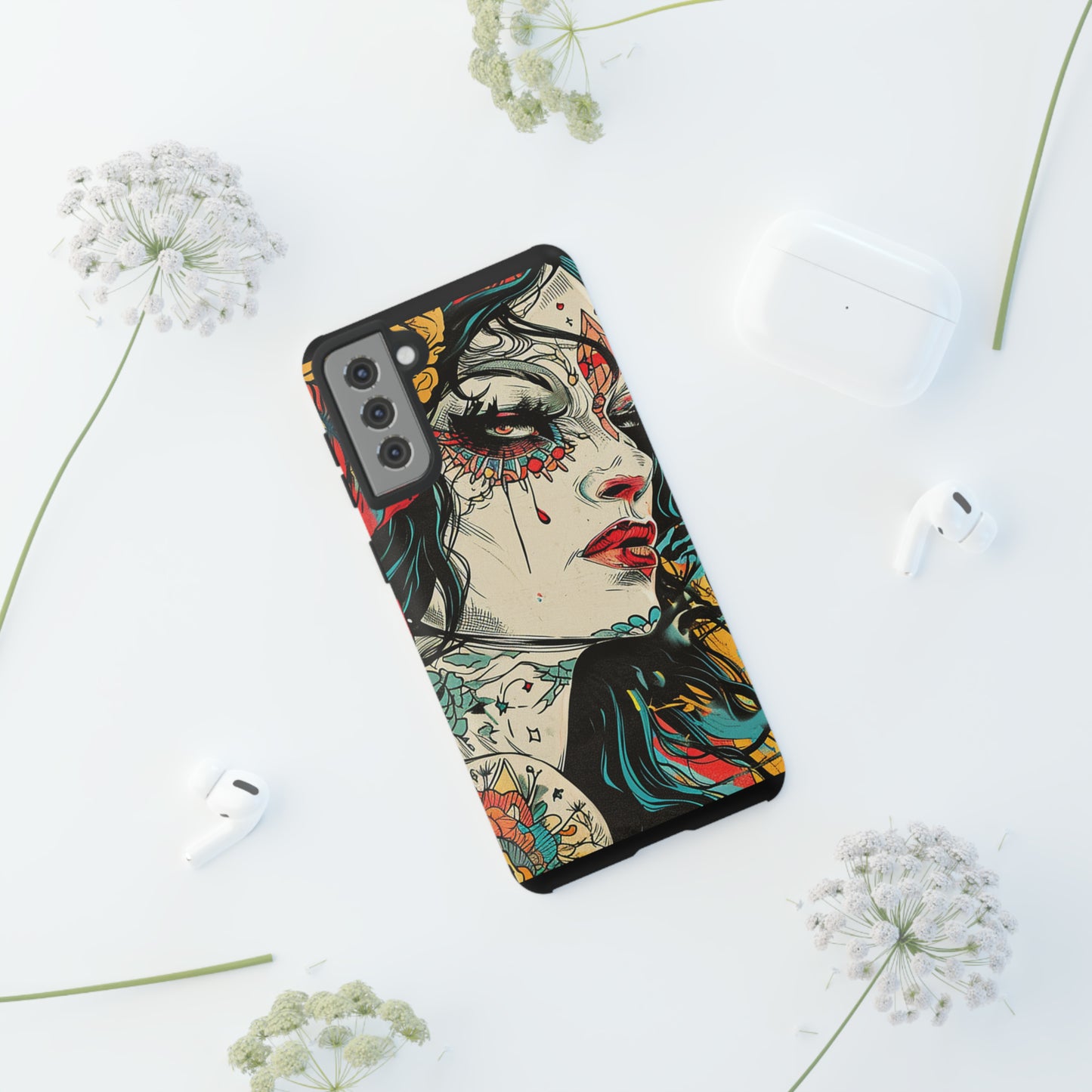 Tough Phone Case Lady 02
