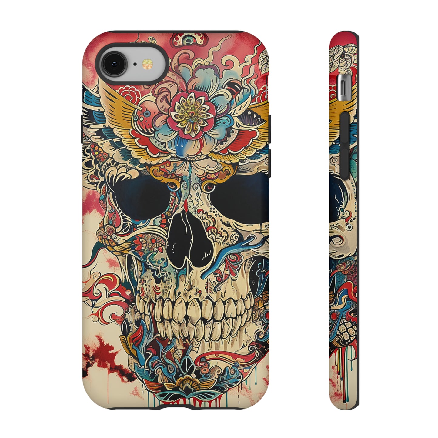 Tough Phone Case Skull 06