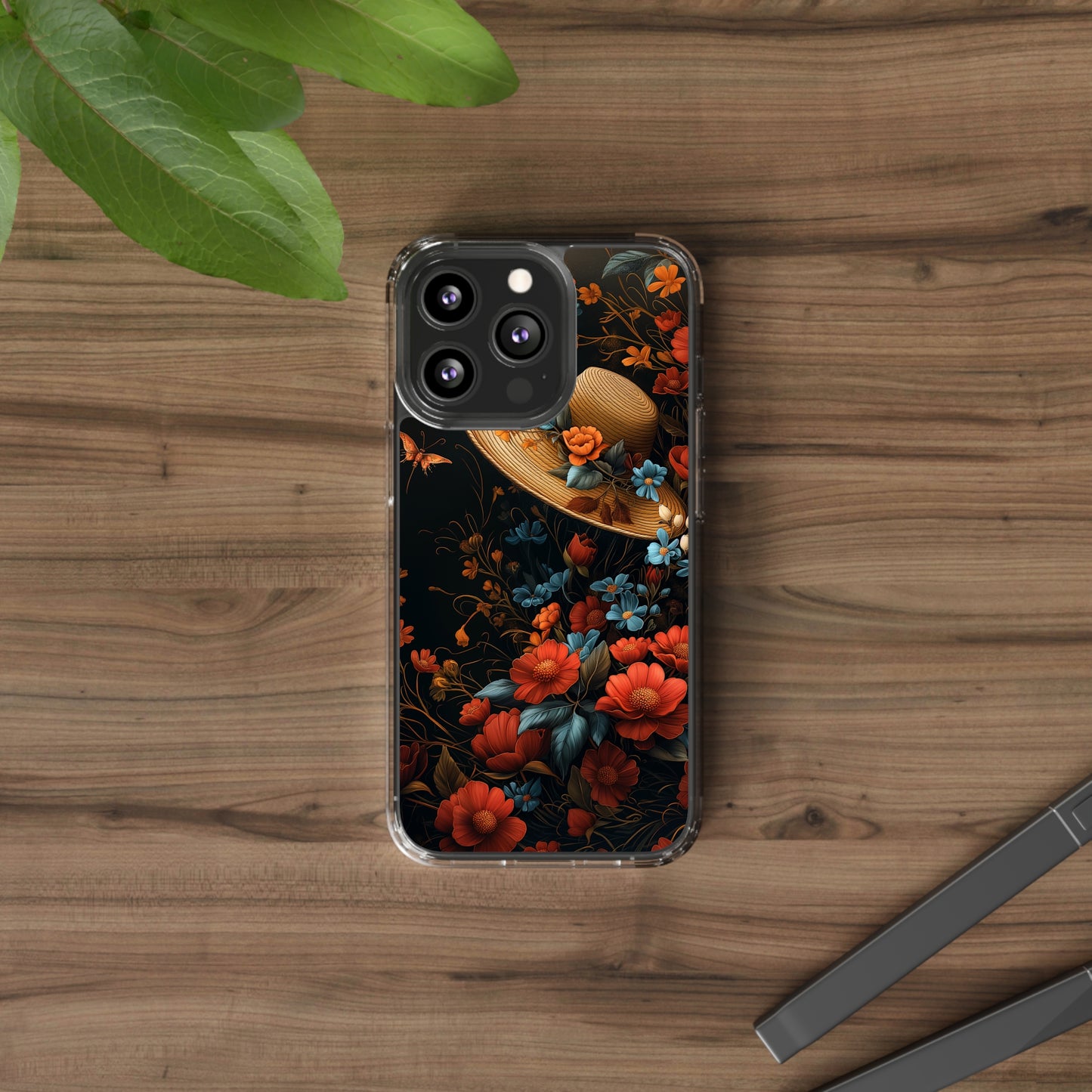 Clear Phone Cases Floral