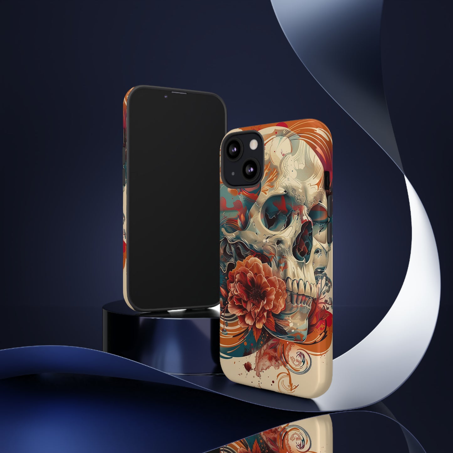 Tough Phone Case Skull 04