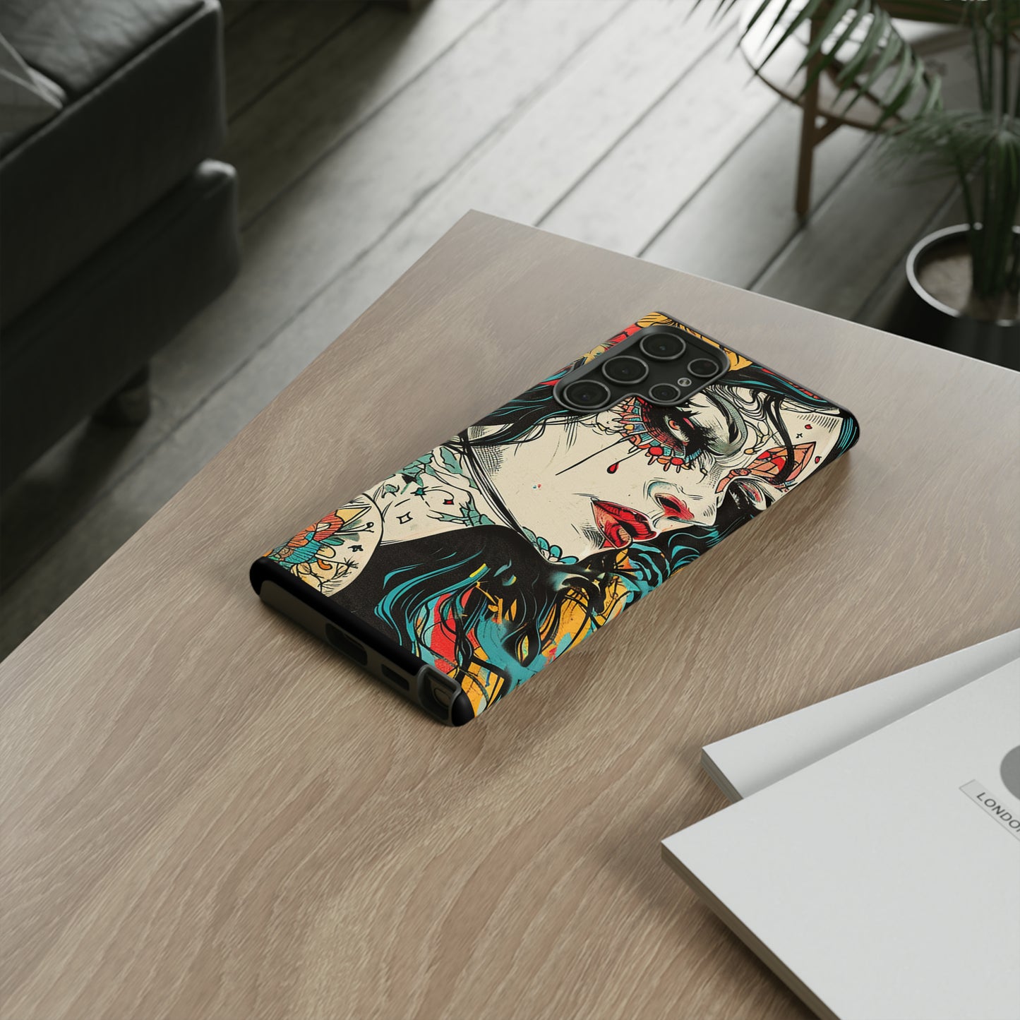 Tough Phone Case Lady 02