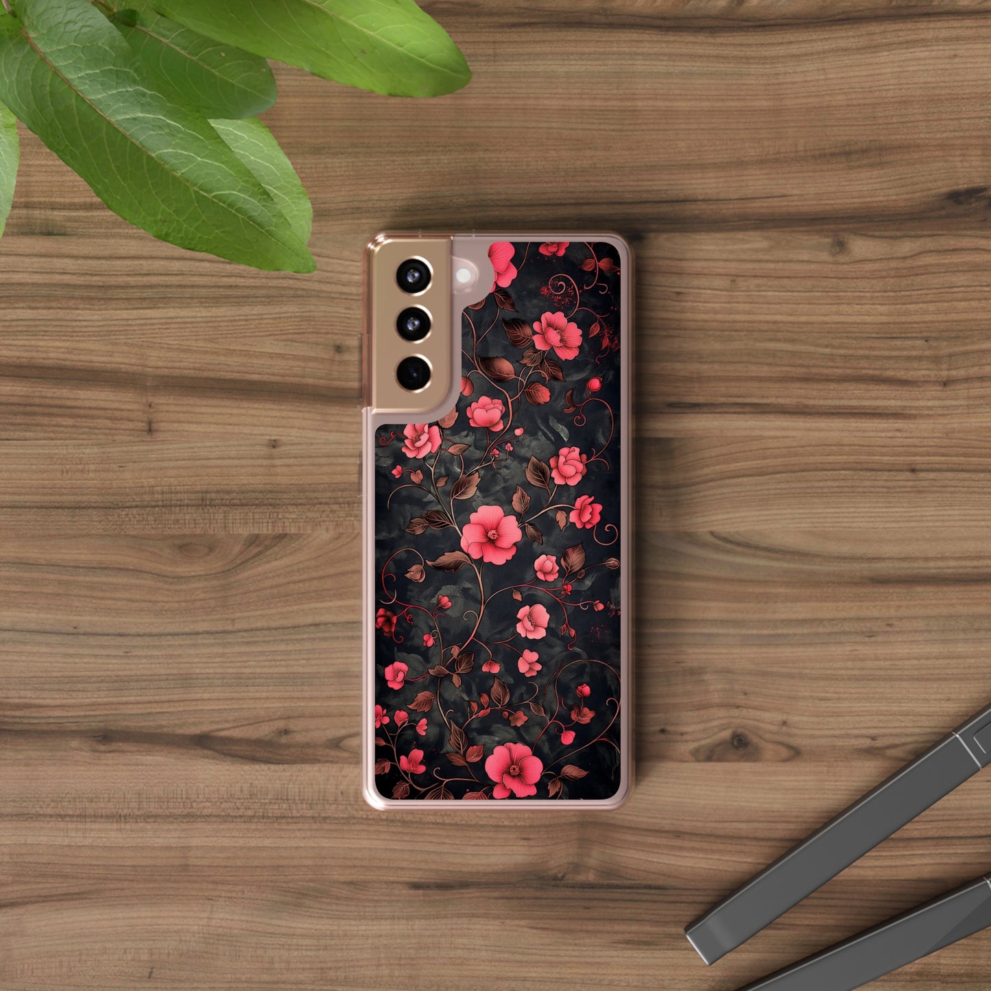 Clear Phone Cases Floral Art