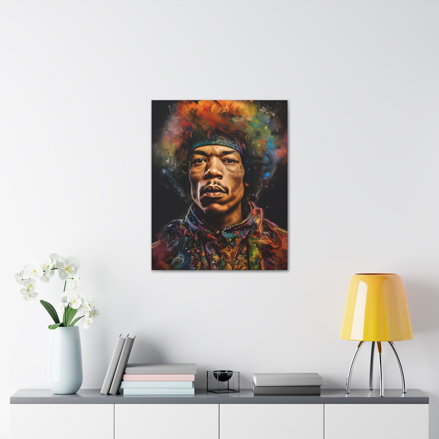 Electric Soul Jimi Hendrix on Canvas