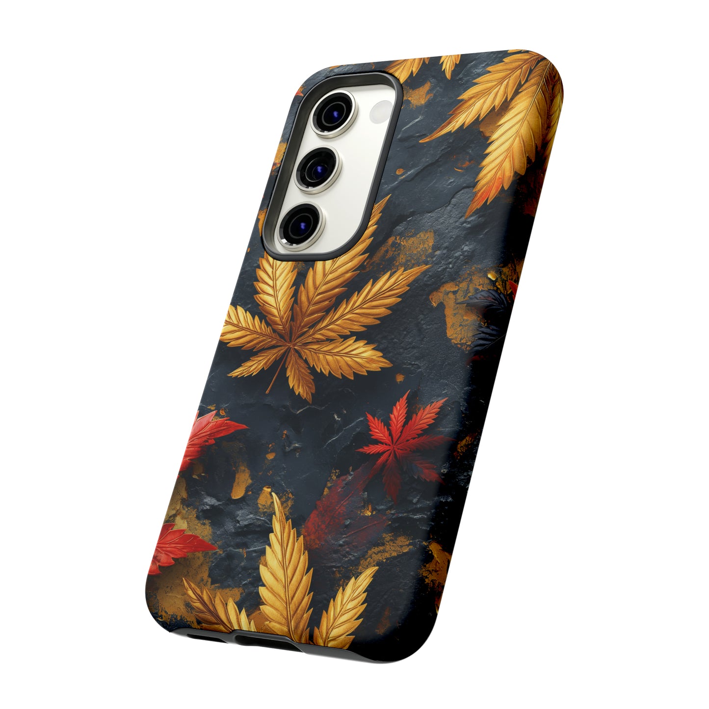 Tough Phone Case Cannabis Gold