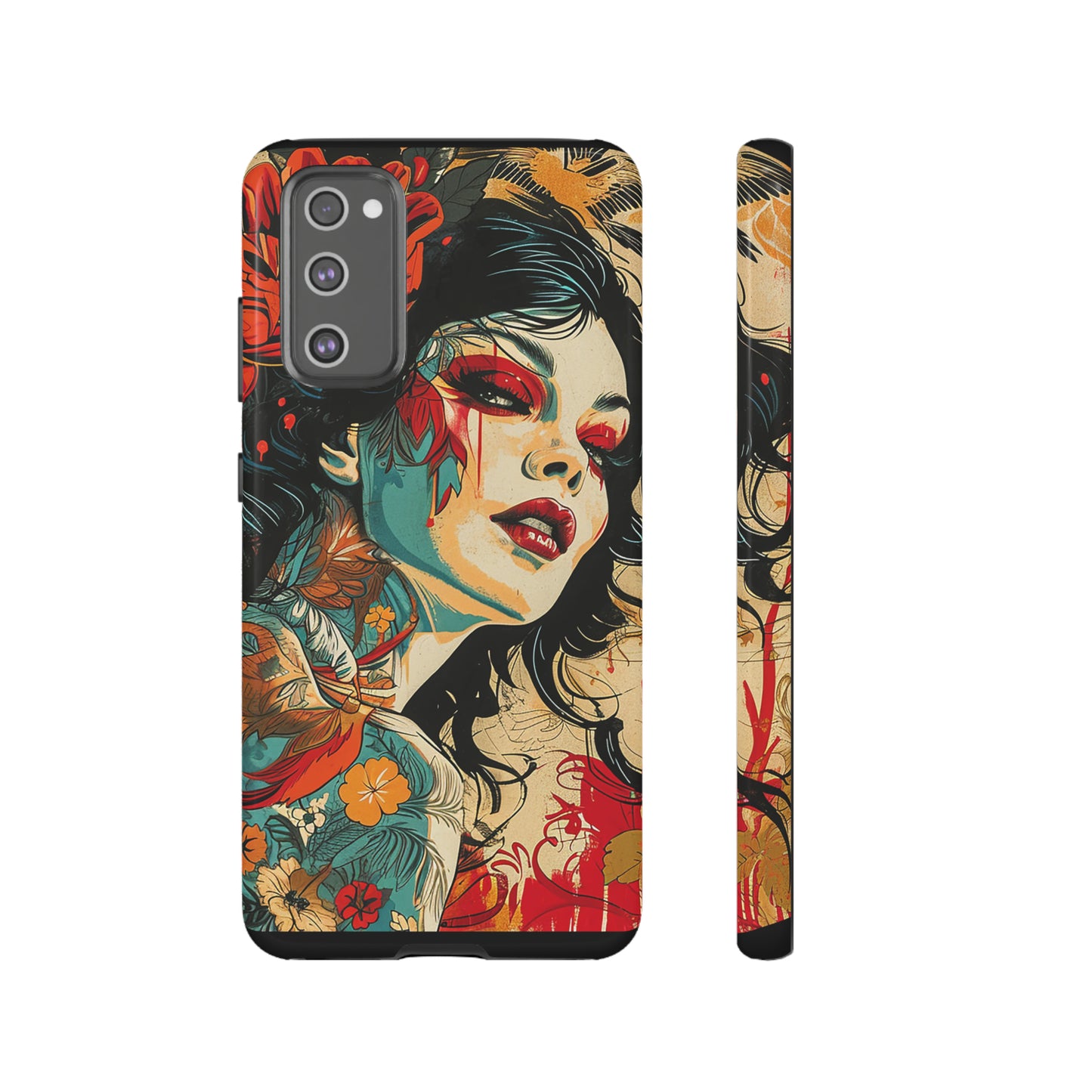 Tough Phone Case Lady 01