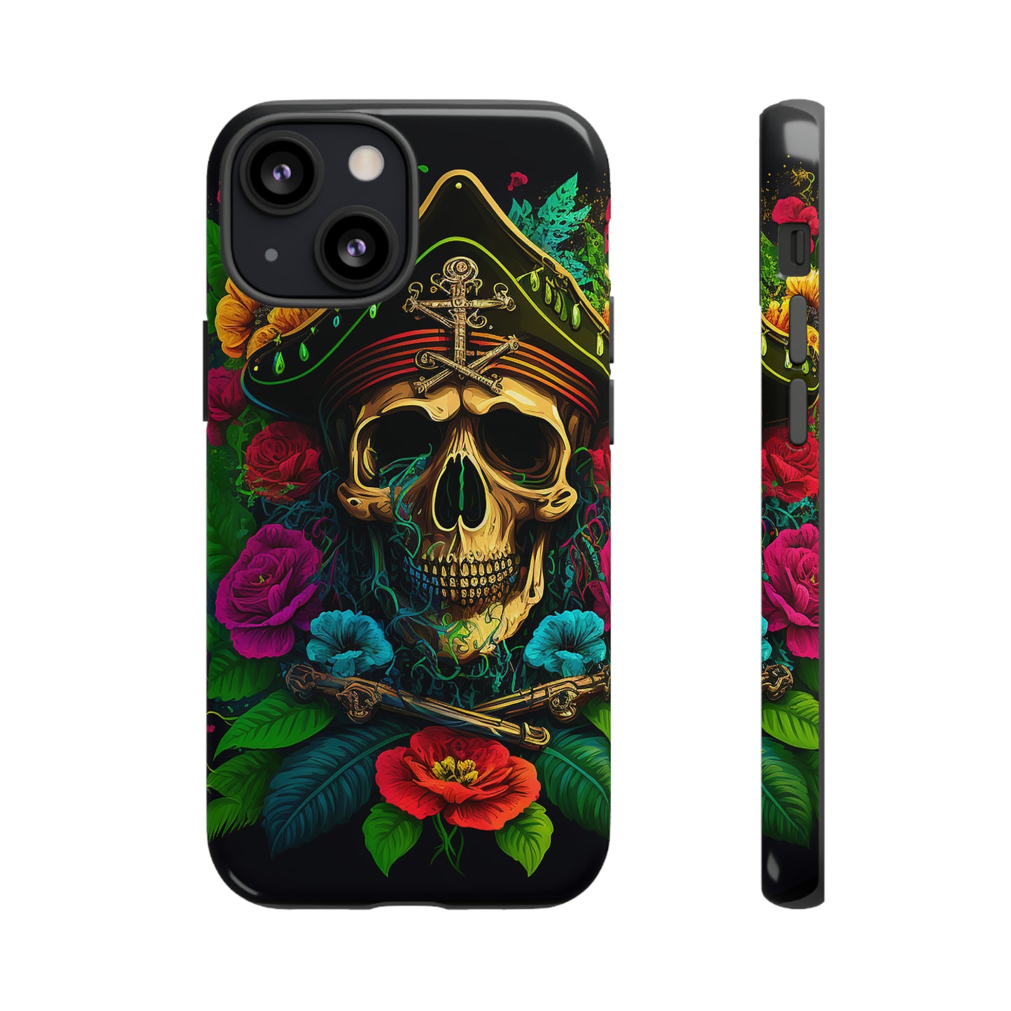 Tough Phone Case Pirate Skull