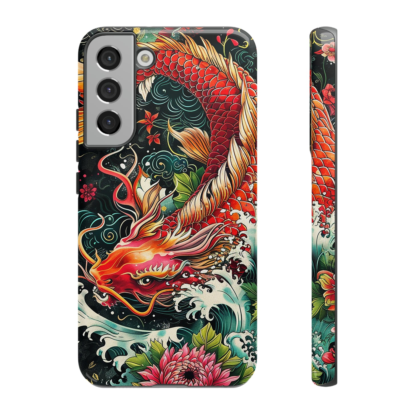 Tough Phone Case Japanese Koi Fish