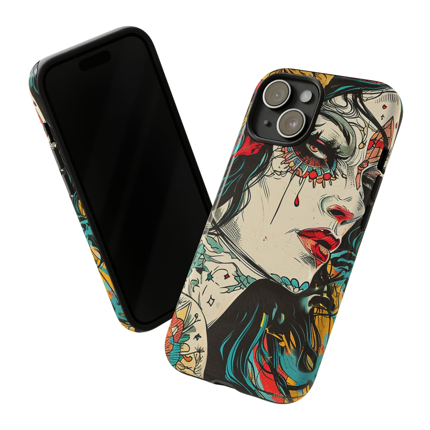 Tough Phone Case Lady 02