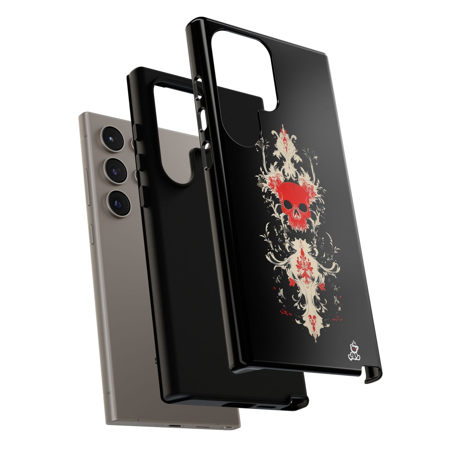Tough Cases: Crimson Baroque Skull