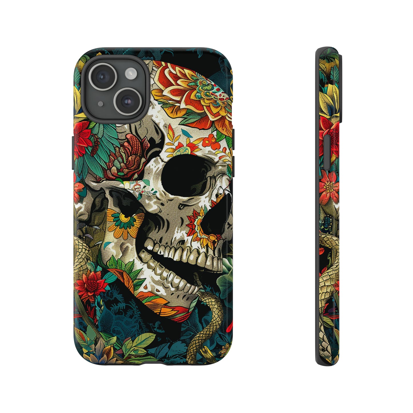 Tough Phone Case Skull 01