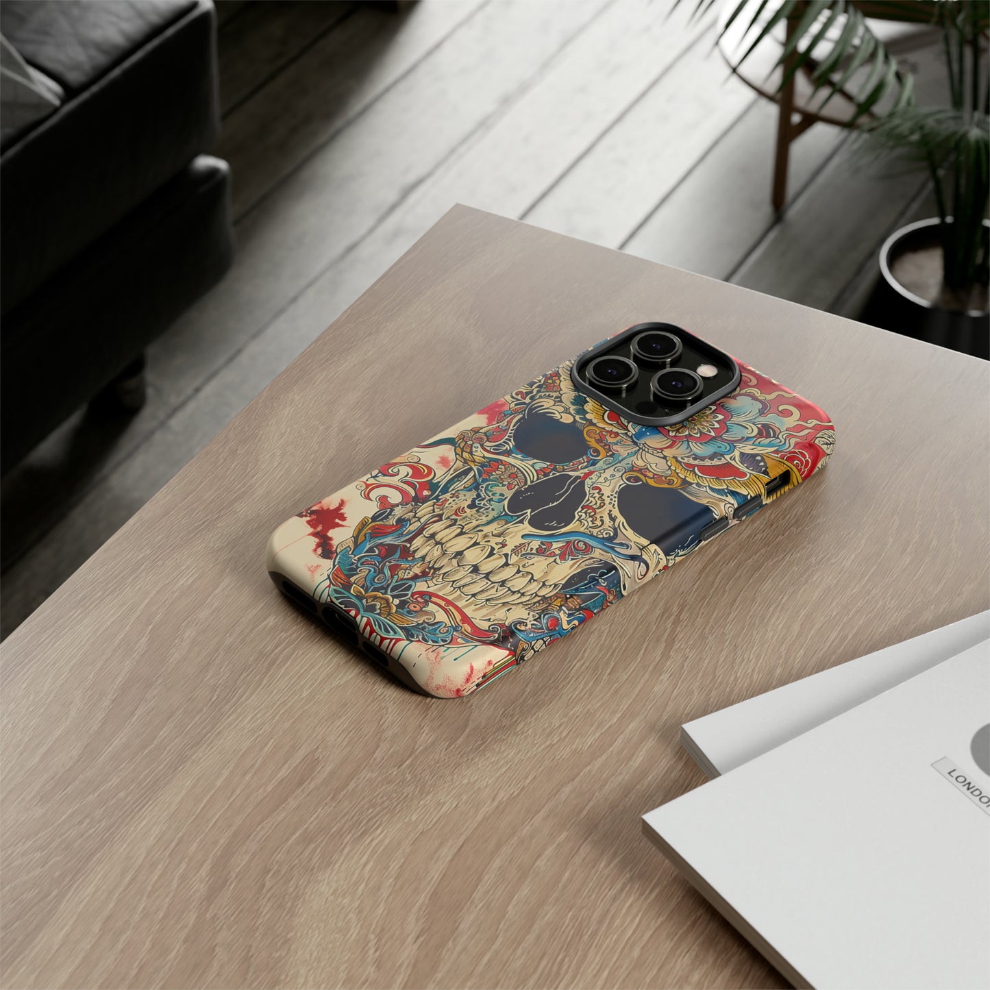 Tough Phone Case Skull 06