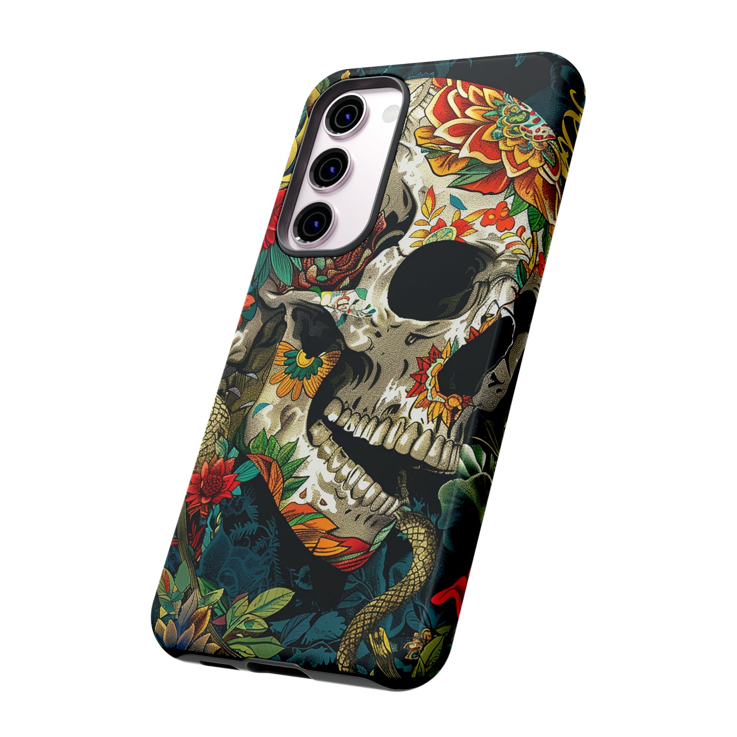 Tough Phone Case Skull 01