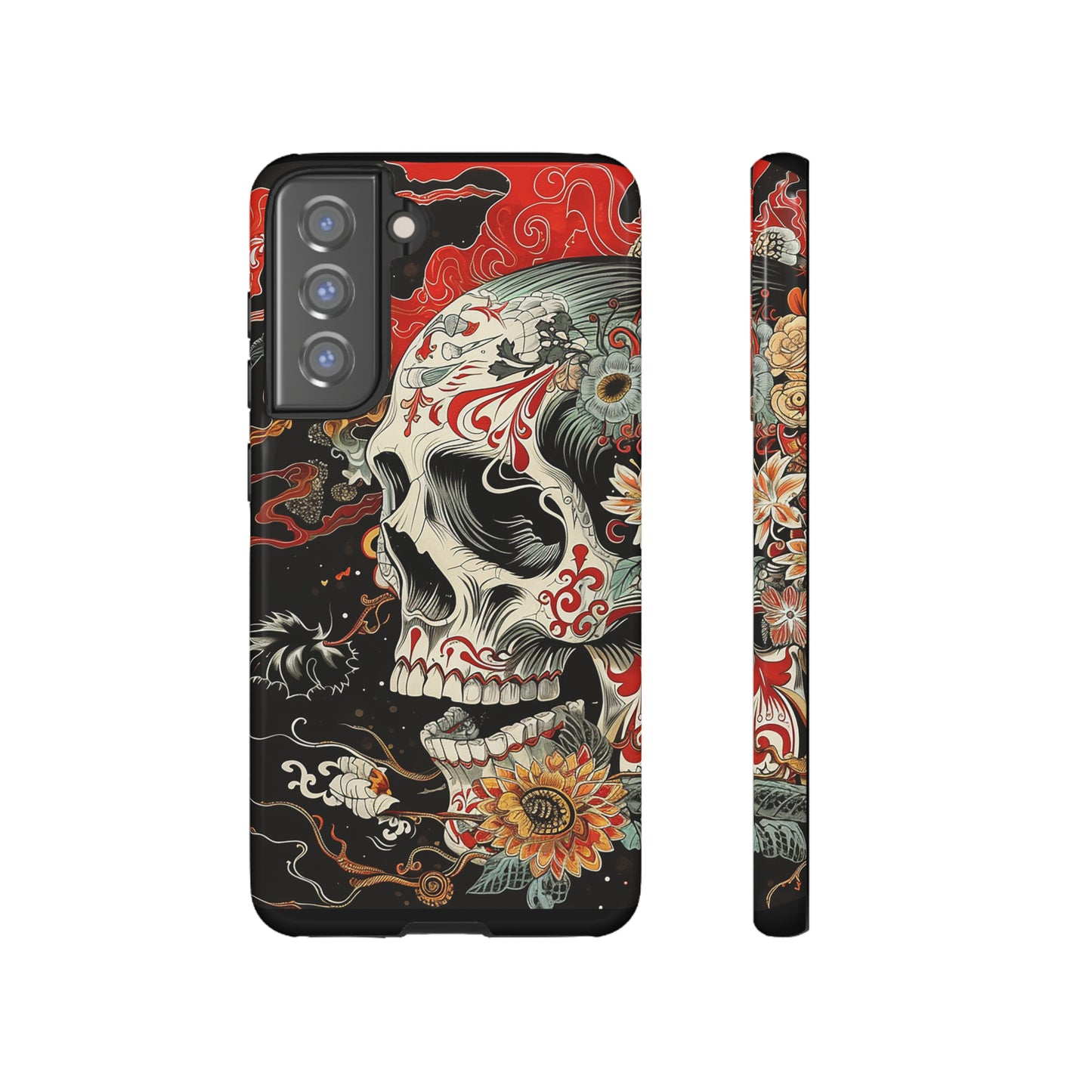 Tough Phone Case Skull 07