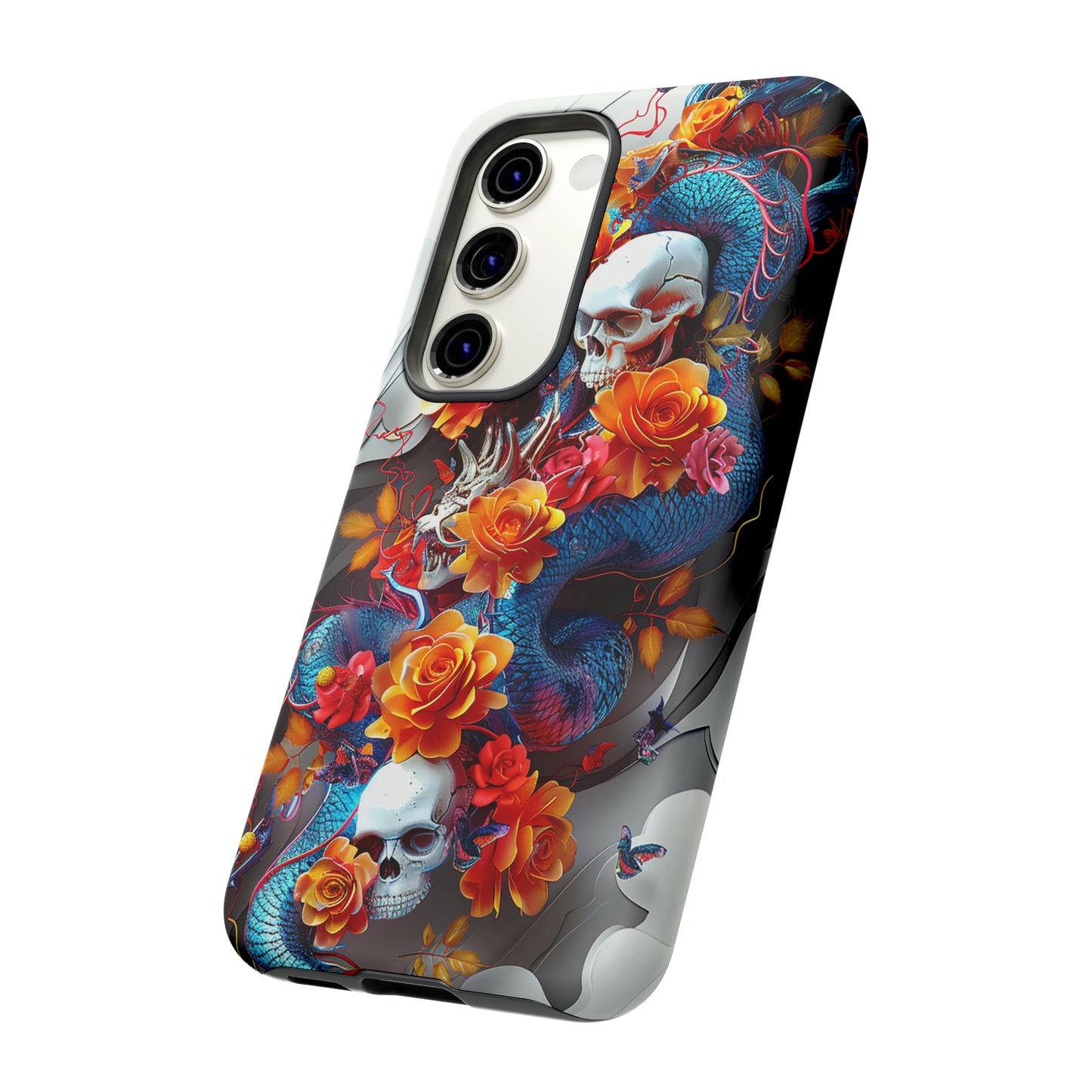 Tough Phone Case Skull 02