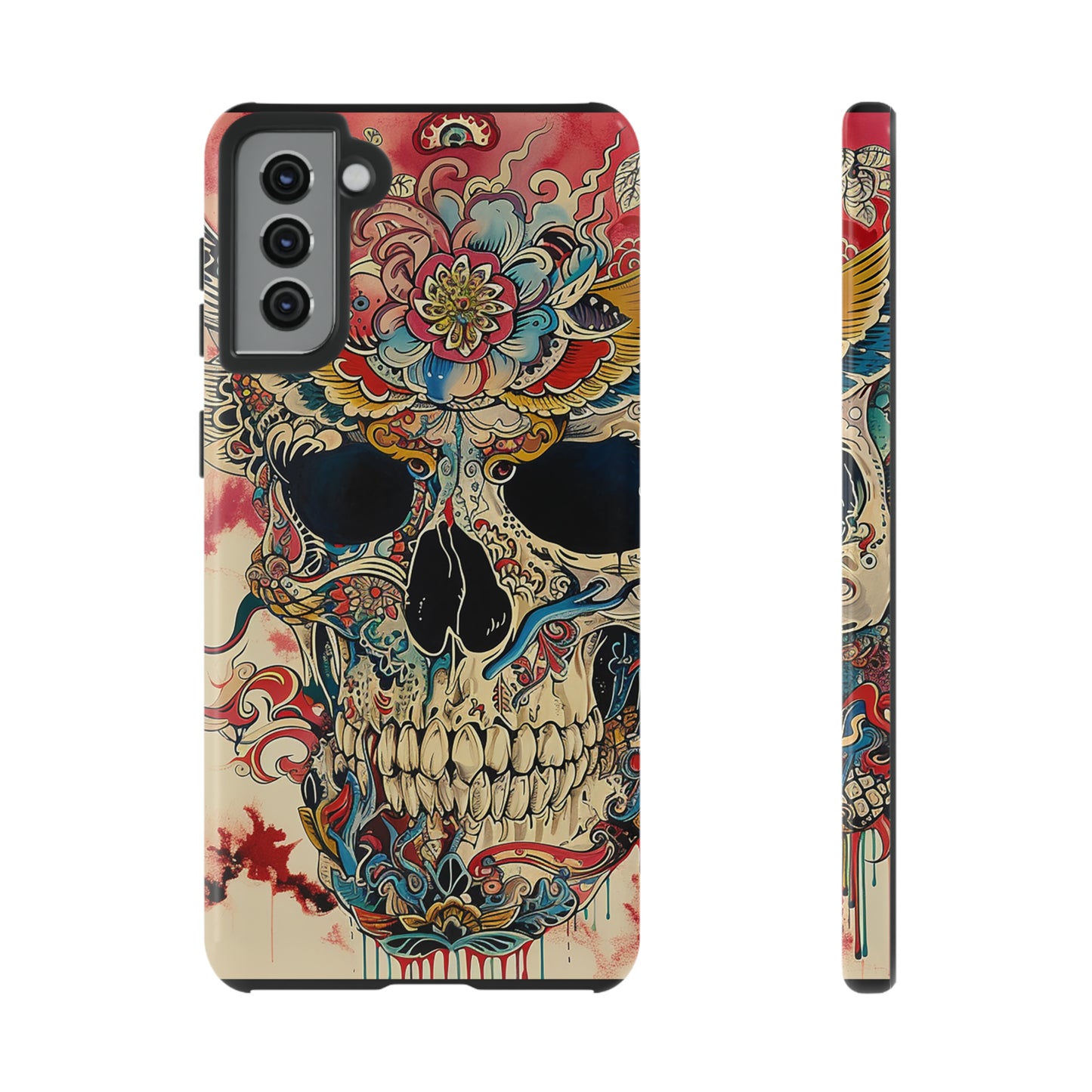 Tough Phone Case Skull 06