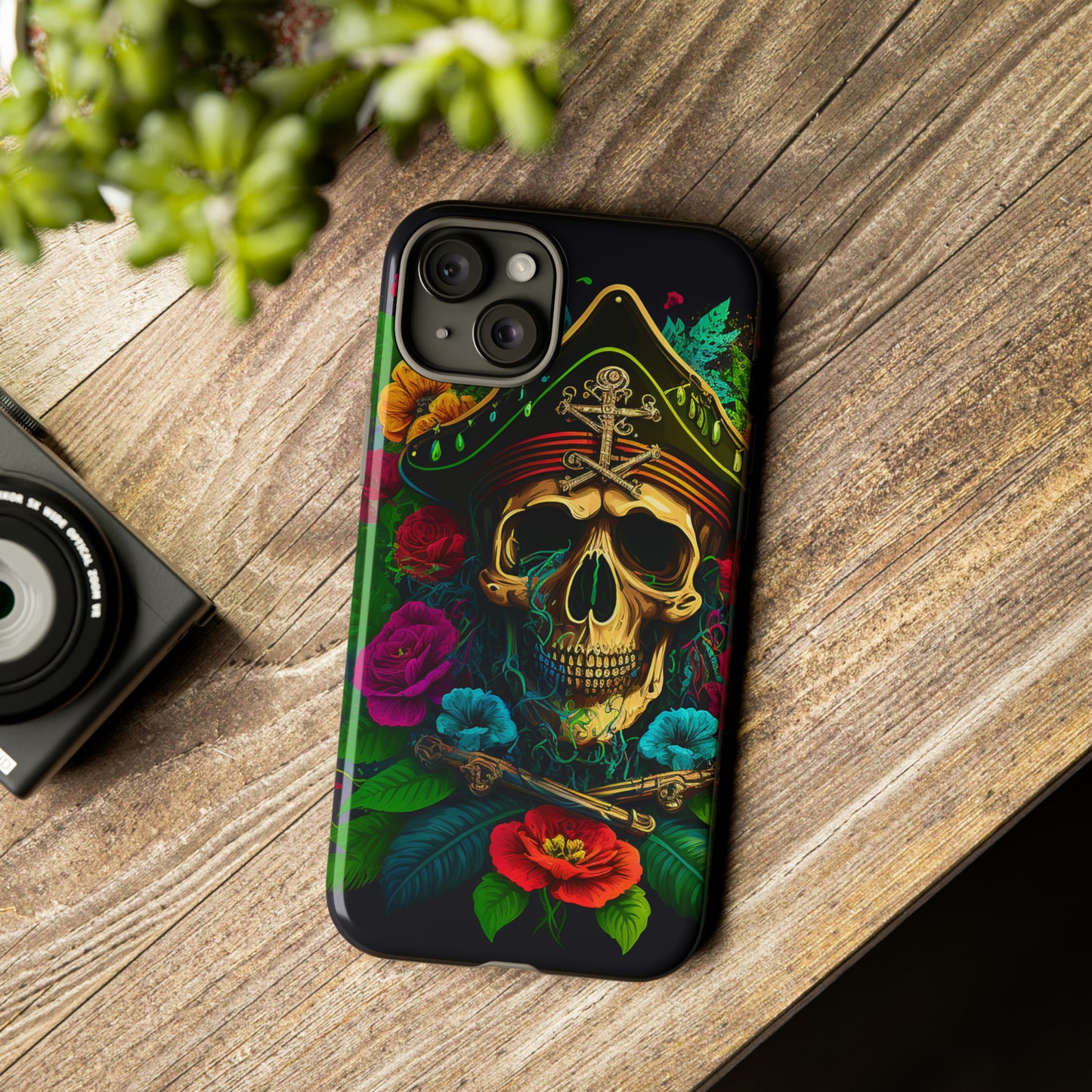 Tough Phone Case Pirate Skull