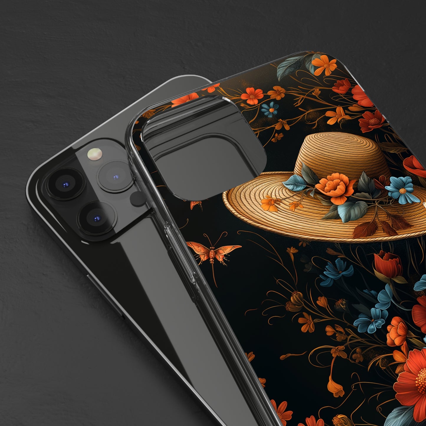 Clear Phone Cases Floral