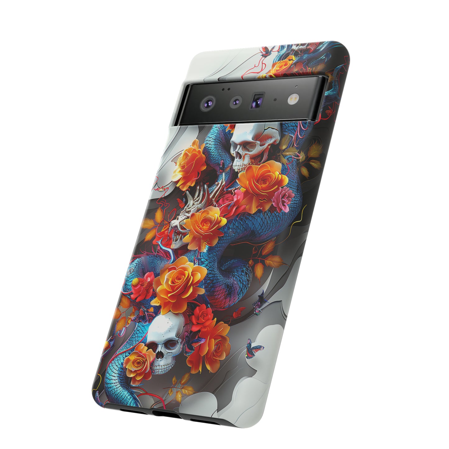 Tough Phone Case Skull 02