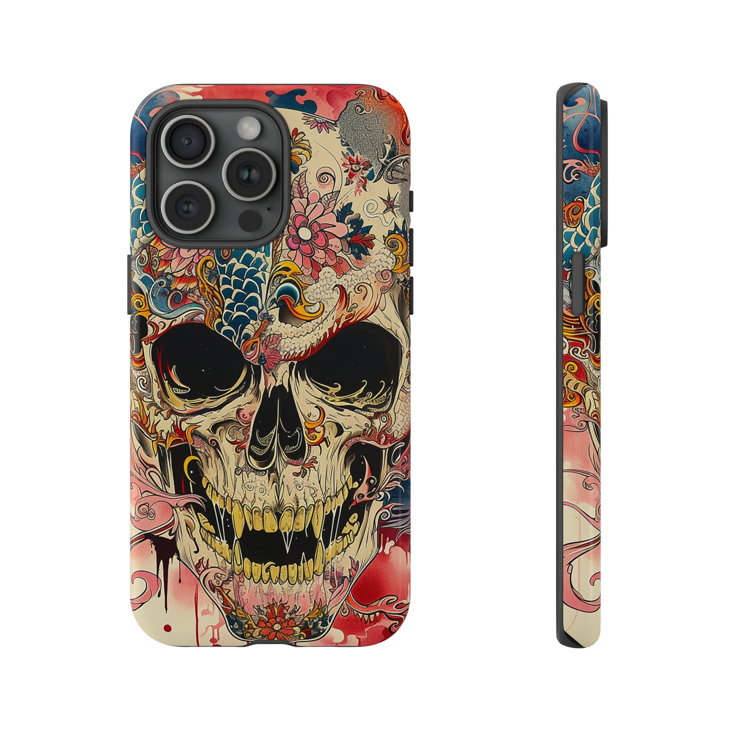 Tough Phone Case Skull 05